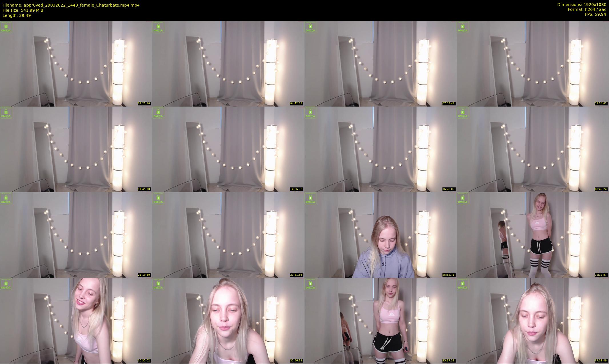 appr0ved — 40 minute Chaturbate female cam show recording, 1080p, Mar 29, 2022