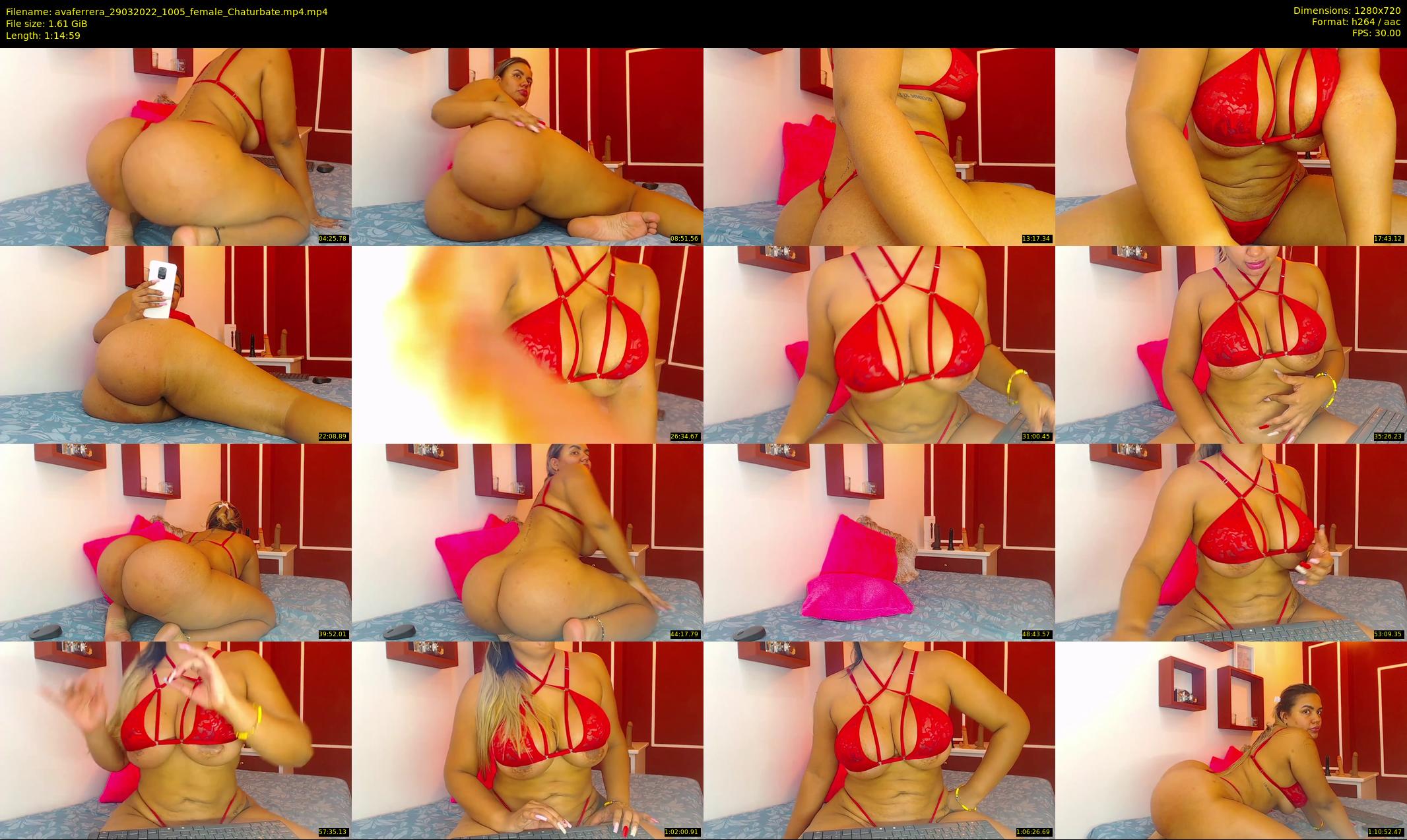 avaferrera — 75 minute Chaturbate female cam show recording, 720p, Mar 29, 2022