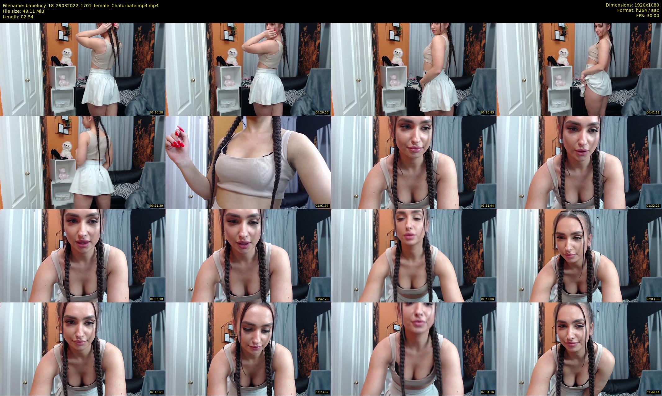 babelucy_18 — 3 minute Chaturbate female cam show recording, 1080p, Mar 29, 2022