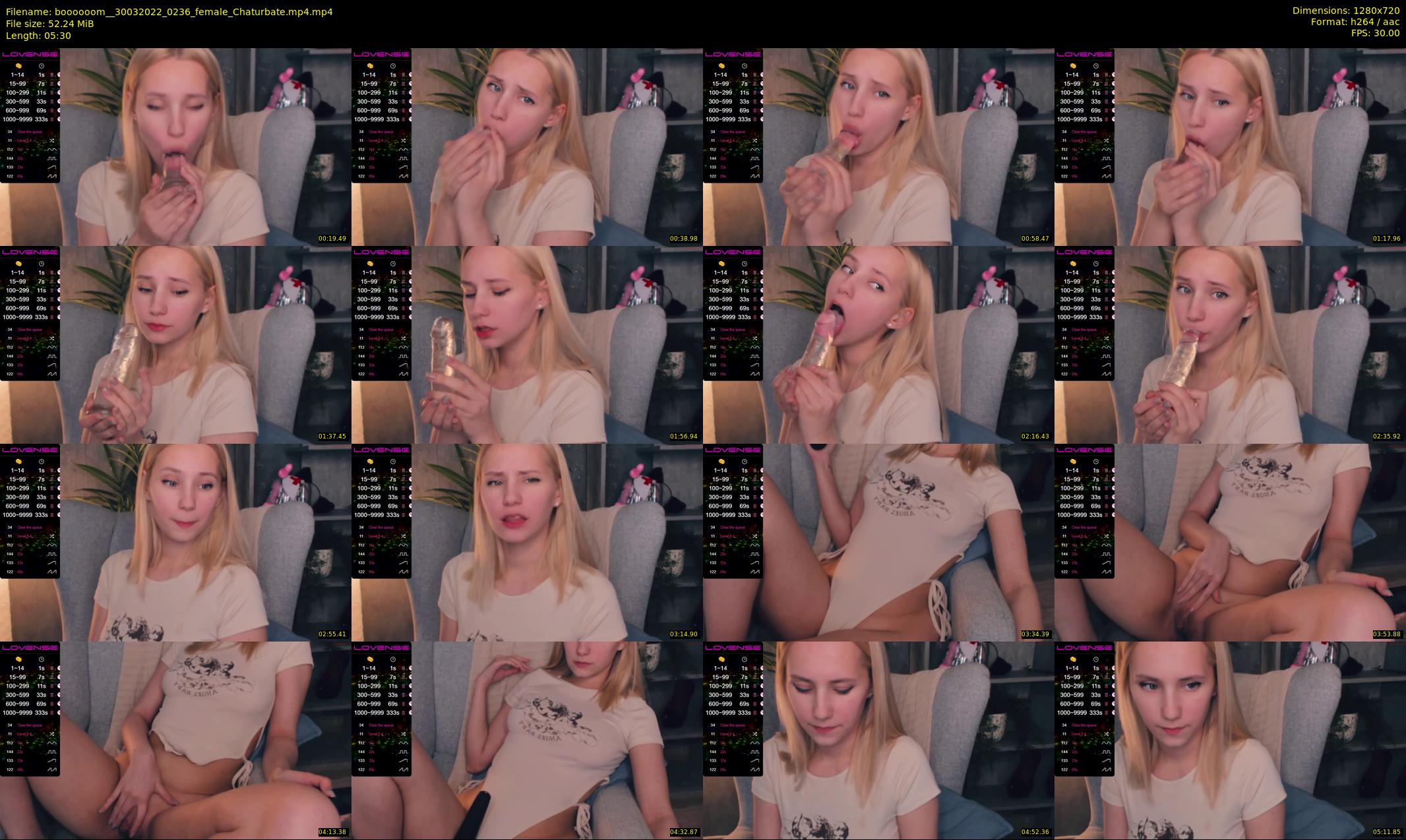 boooooom_ — 6 minute Chaturbate female cam show recording, 720p, Mar 30, 2022