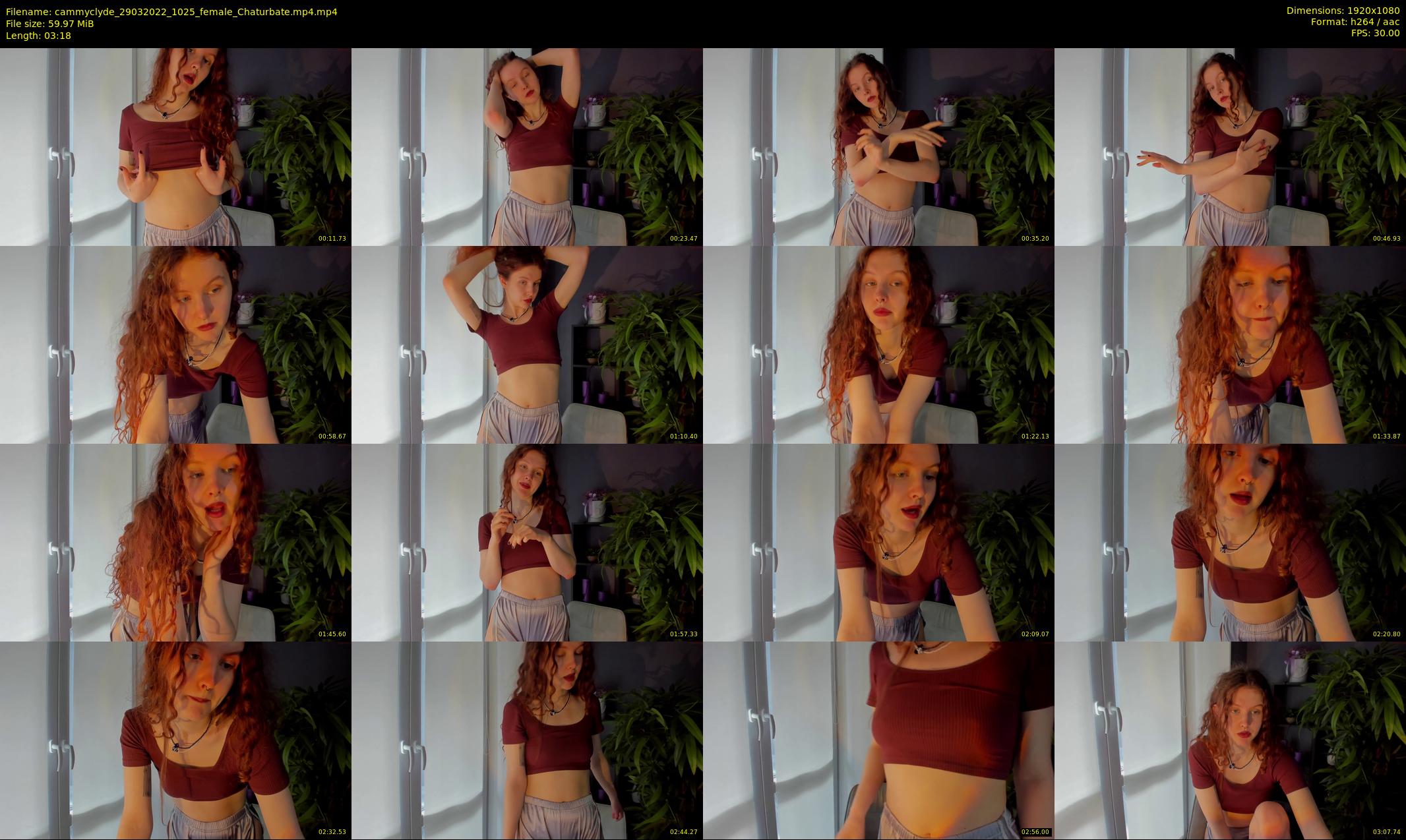 cammyclyde — 4 minute Chaturbate female cam show recording, 1080p, Mar 29, 2022