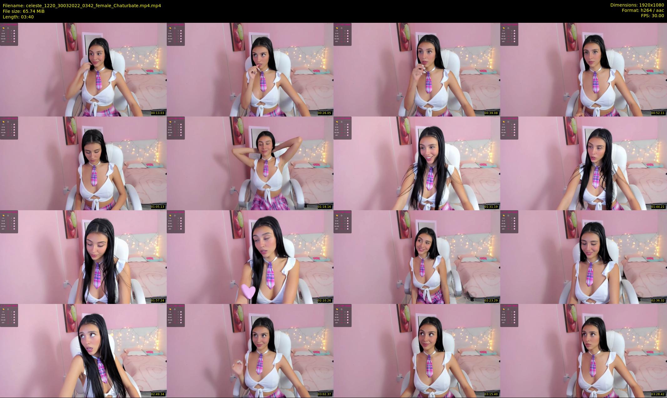celeste_1220 — 4 minute Chaturbate female cam show recording, 1080p, Mar 30, 2022