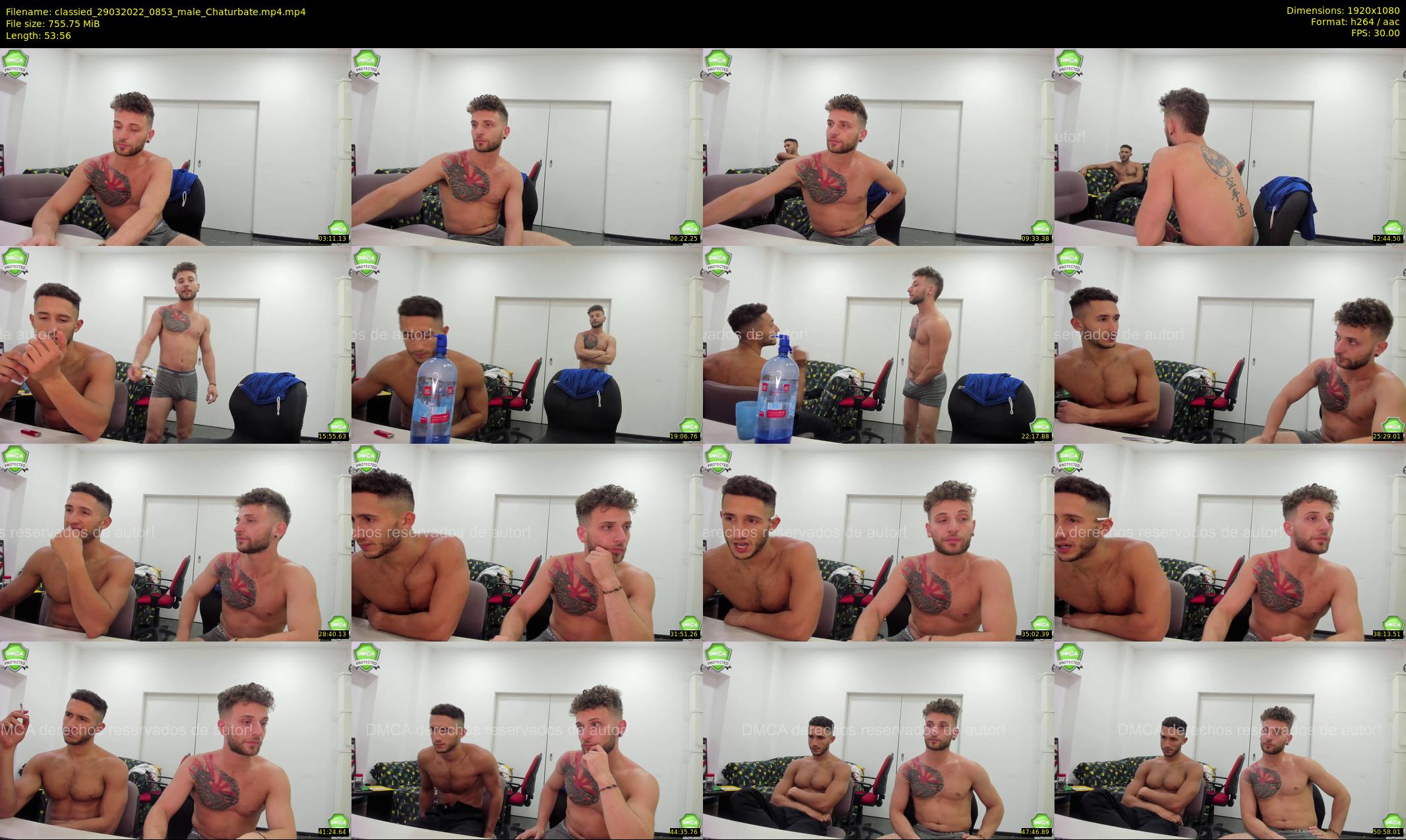 classied — 54 minute Chaturbate male cam show recording, 1080p, Mar 29, 2022