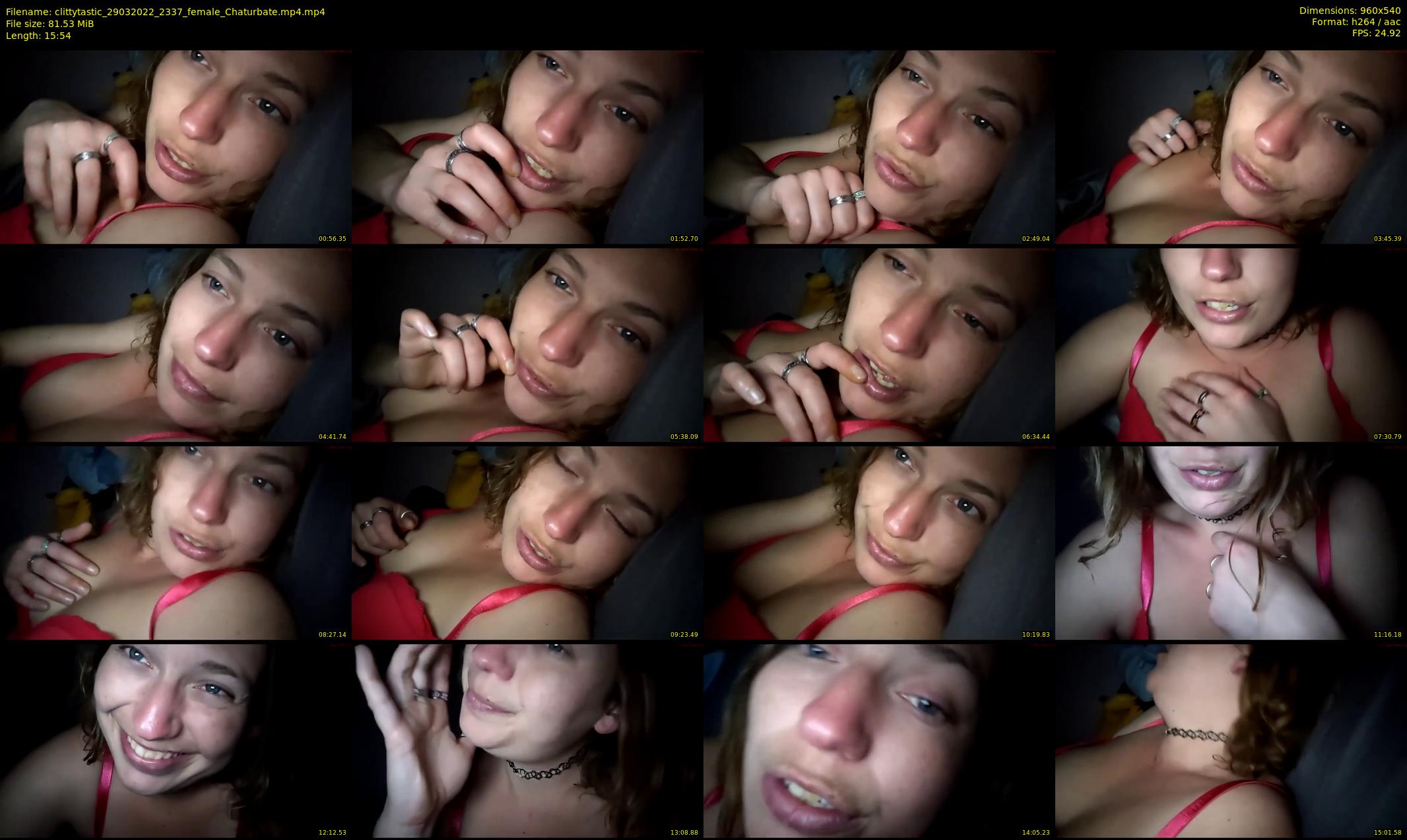 clittytastic — 16 minute Chaturbate female cam show recording, 480p, Mar 29, 2022