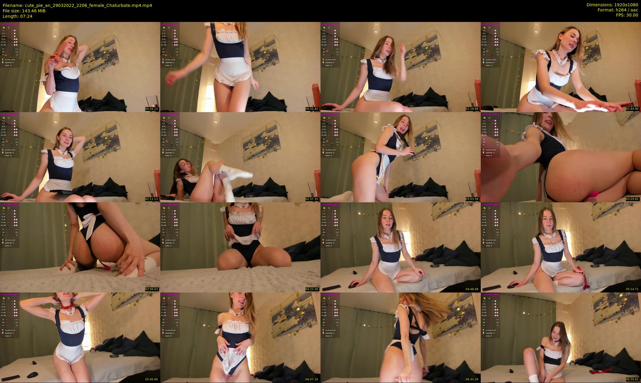cute_pie_an — 8 minute Chaturbate female cam show recording, 1080p, Mar 29, 2022