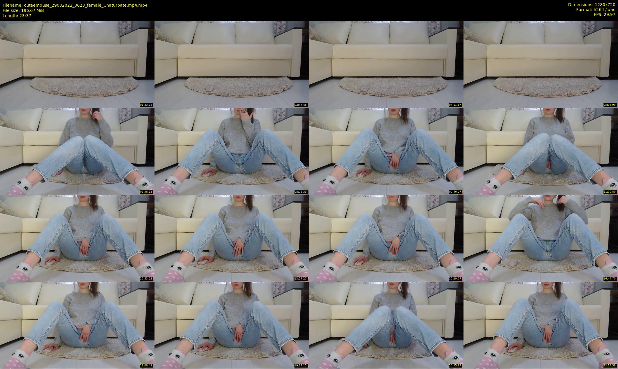 cuteemouse — 24 minute Chaturbate female cam show recording, 720p, Mar 29, 2022