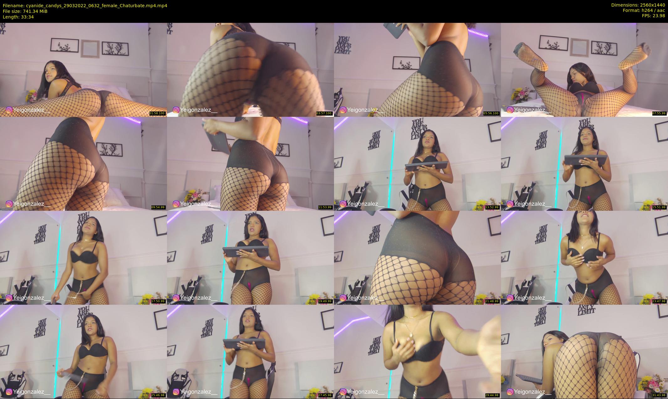 cyanide_candys — 34 minute Chaturbate female cam show recording, 1080p, Mar 29, 2022