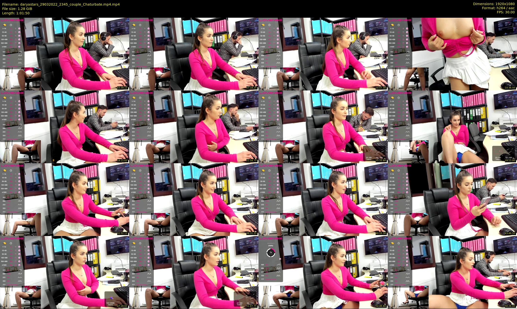 daryastars — 62 minute Chaturbate couple cam show recording, 1080p, Mar 29, 2022