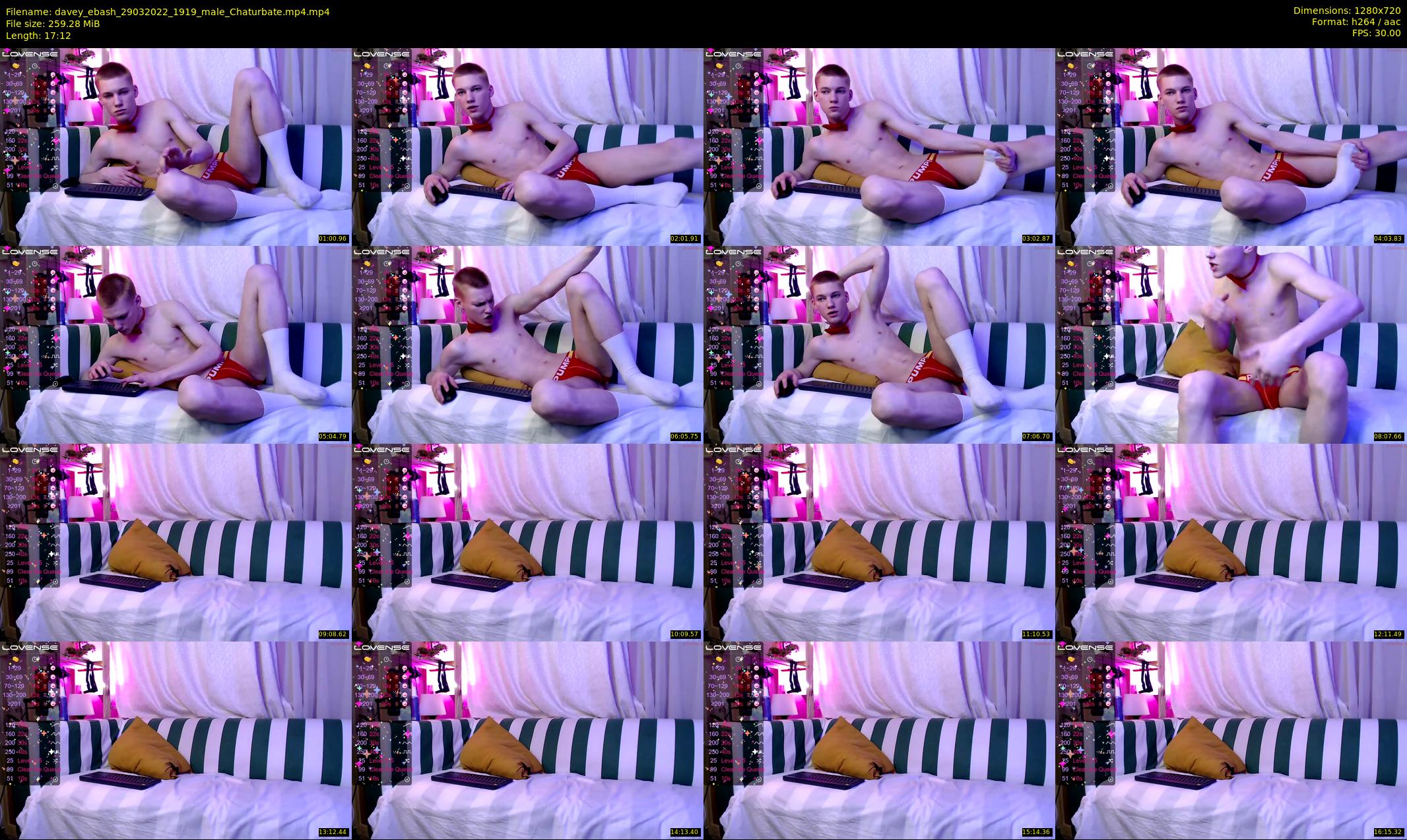 davey_ebash — 18 minute Chaturbate male cam show recording, 720p, Mar 29, 2022
