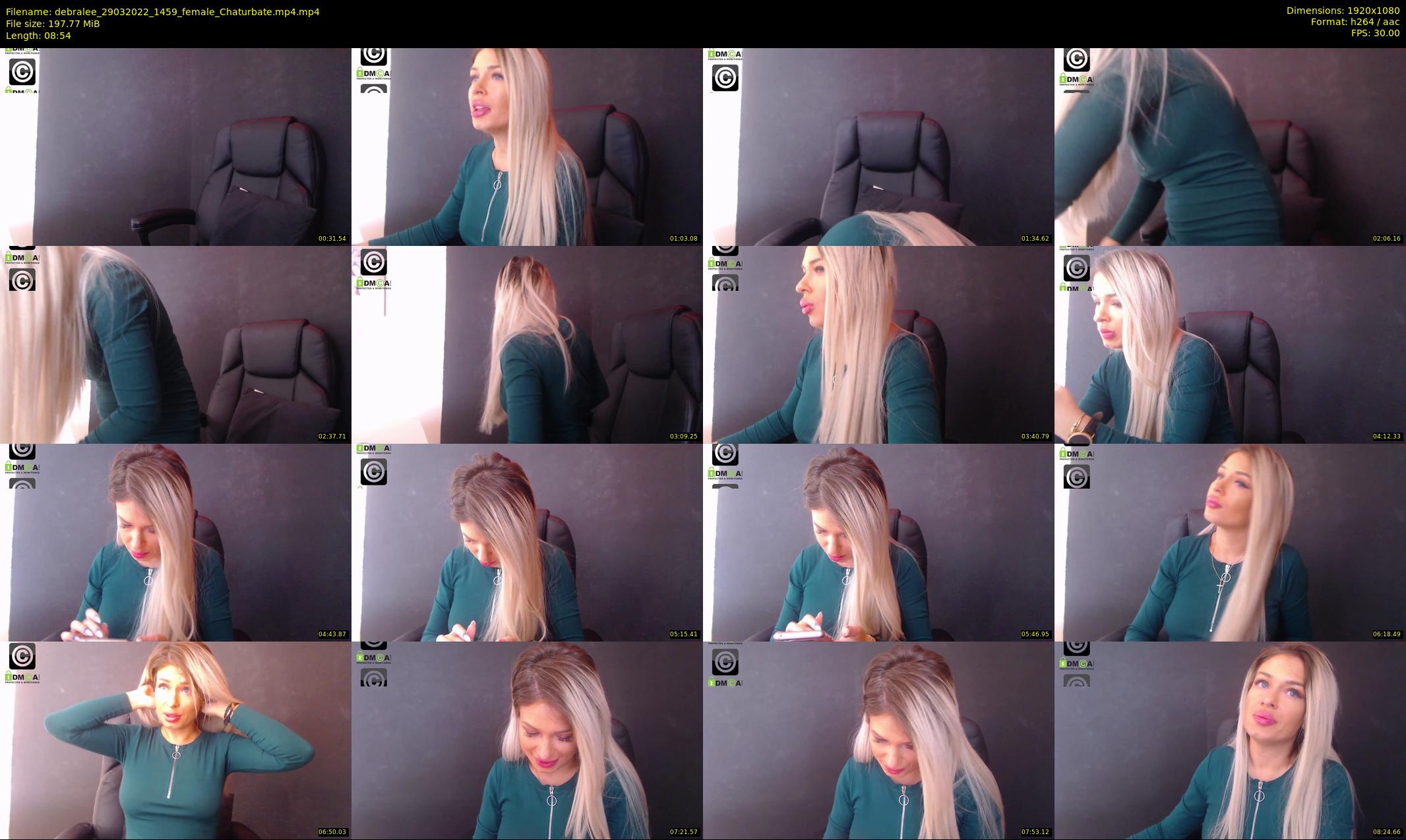 debralee — 9 minute Chaturbate female cam show recording, 1080p, Mar 29, 2022