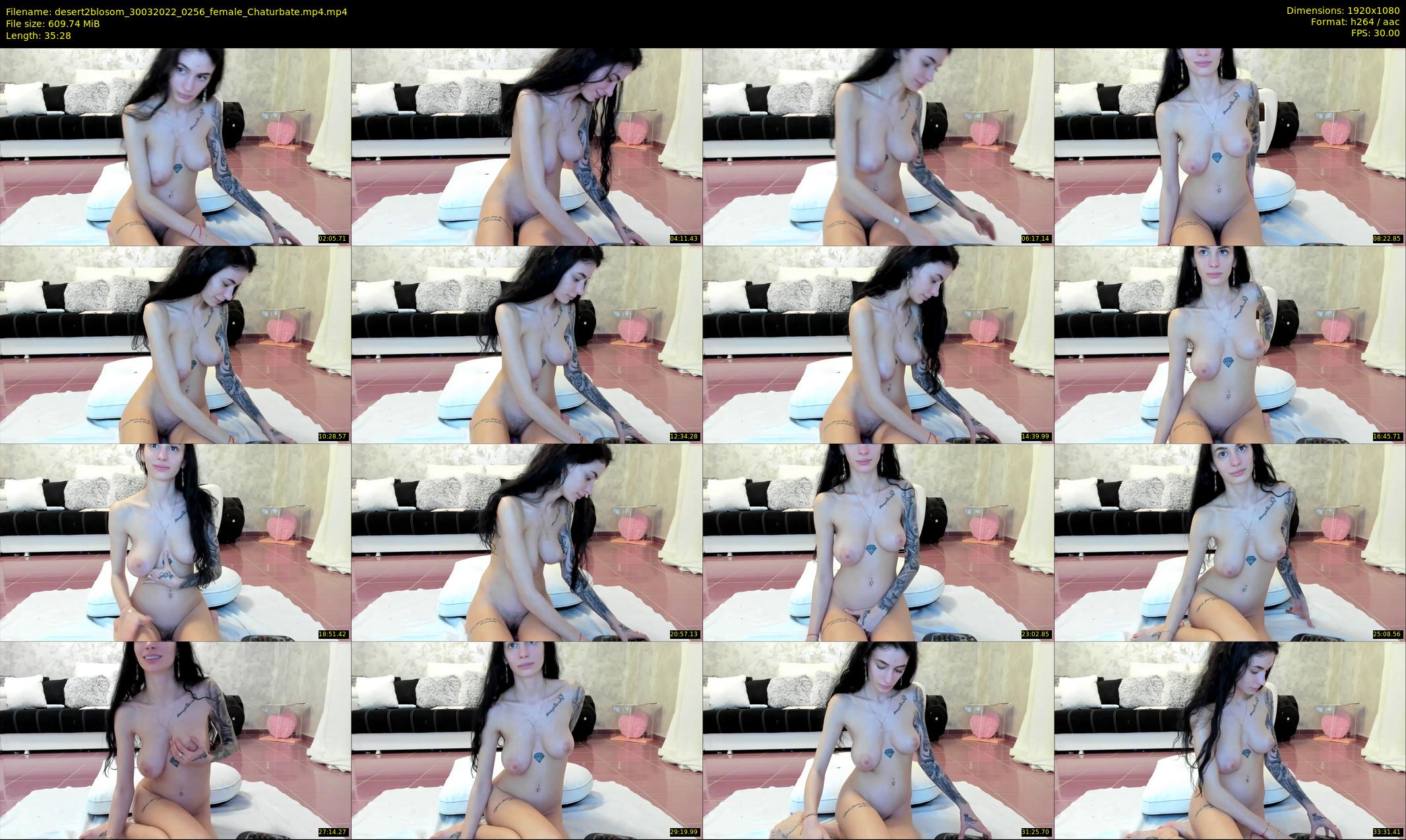 desert2blosom — 36 minute Chaturbate female cam show recording, 1080p, Mar 30, 2022