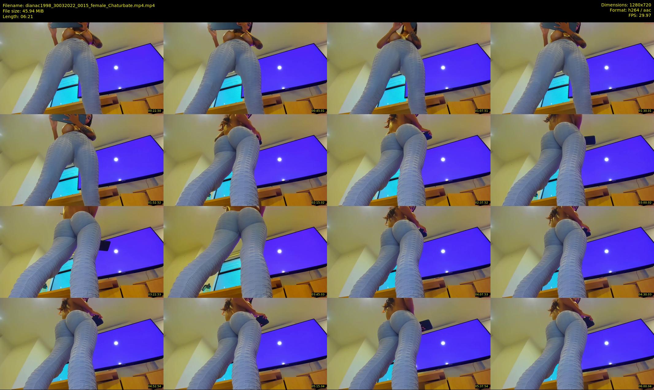 dianac1998 — 7 minute Chaturbate female cam show recording, 720p, Mar 30, 2022