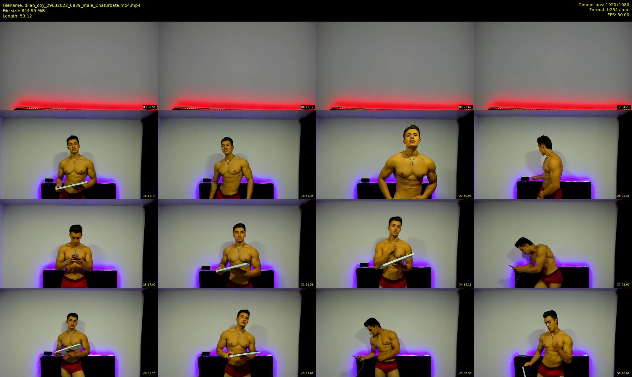 dilan_coy — 54 minute Chaturbate male cam show recording, 1080p, Mar 29, 2022