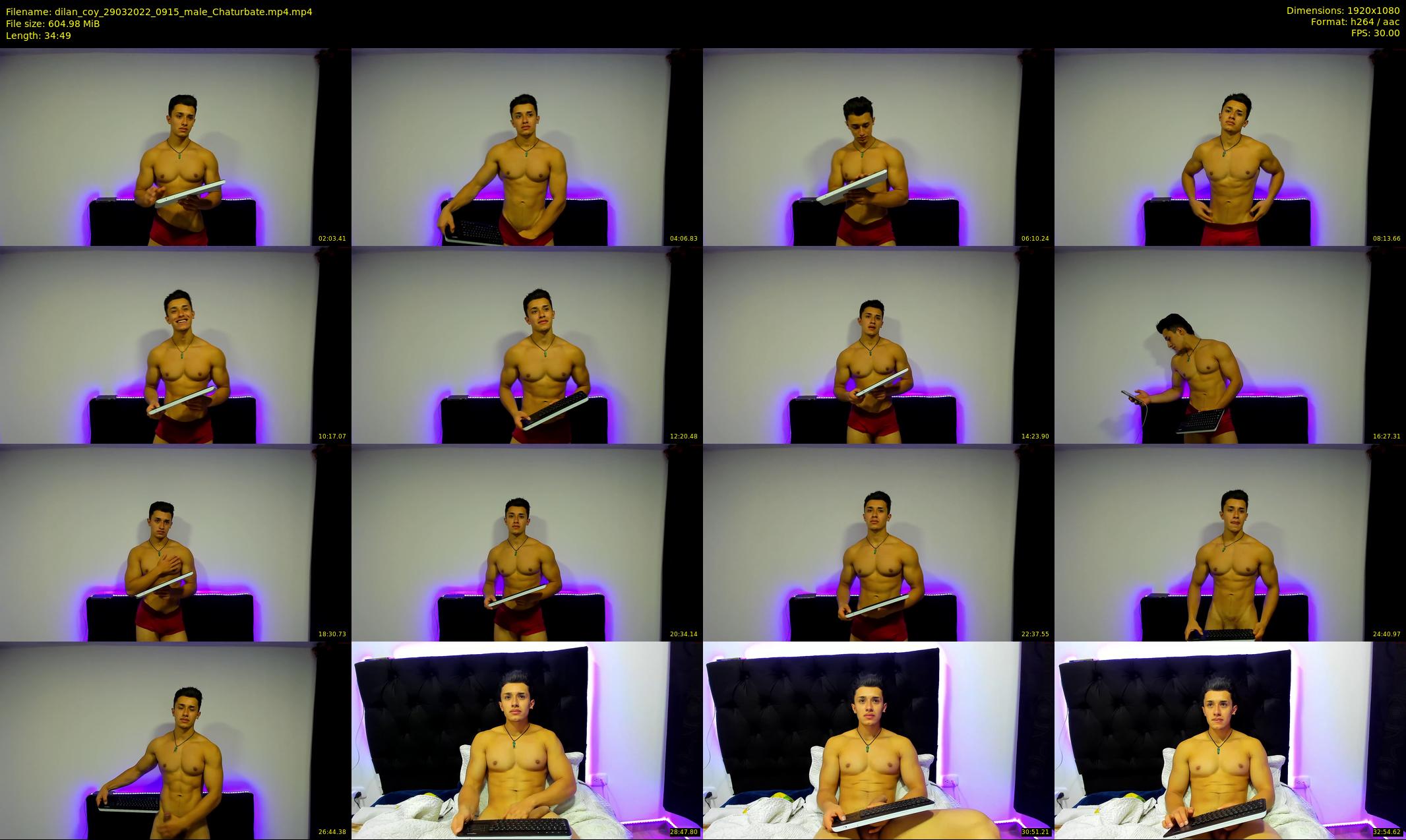 dilan_coy — 35 minute Chaturbate male cam show recording, 1080p, Mar 29, 2022
