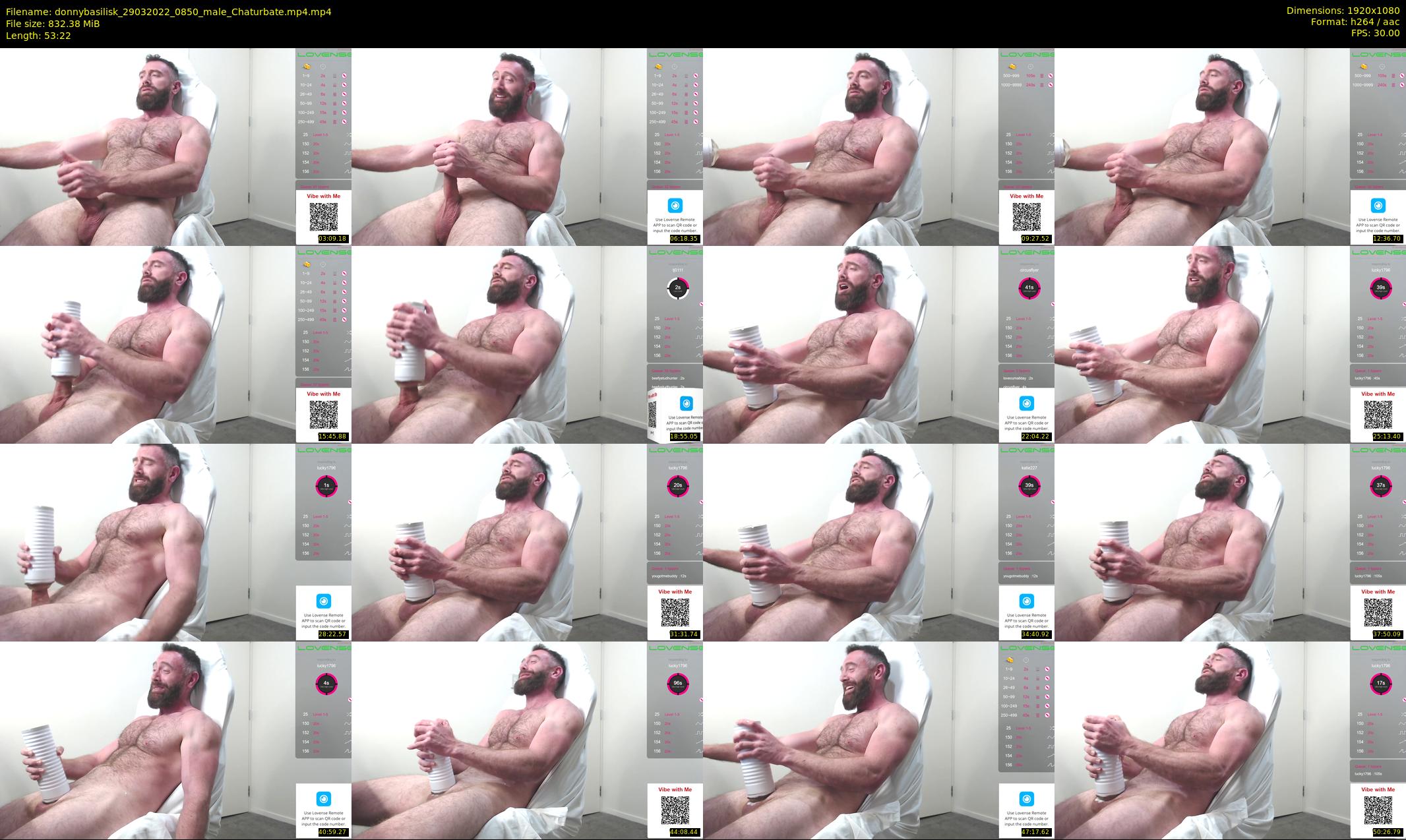 donnybasilisk — 54 minute Chaturbate male cam show recording, 1080p, Mar 29, 2022