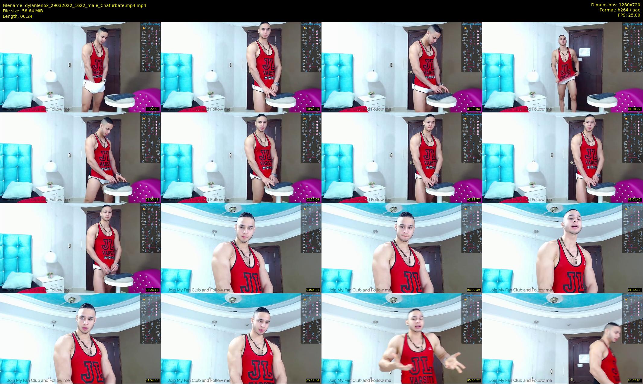 dylanlenox — 7 minute Chaturbate male cam show recording, 720p, Mar 29, 2022