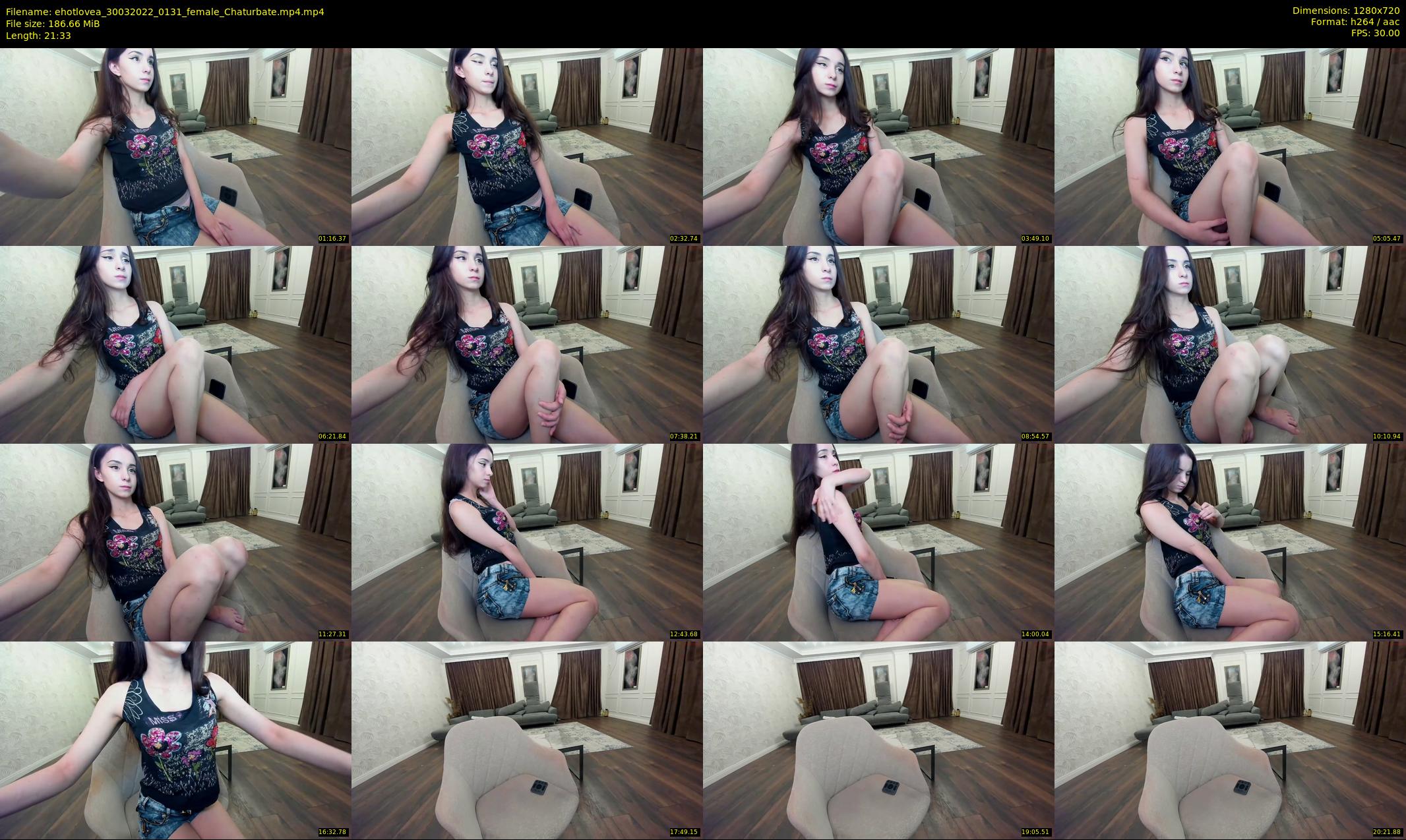ehotlovea — 22 minute Chaturbate female cam show recording, 720p, Mar 30, 2022