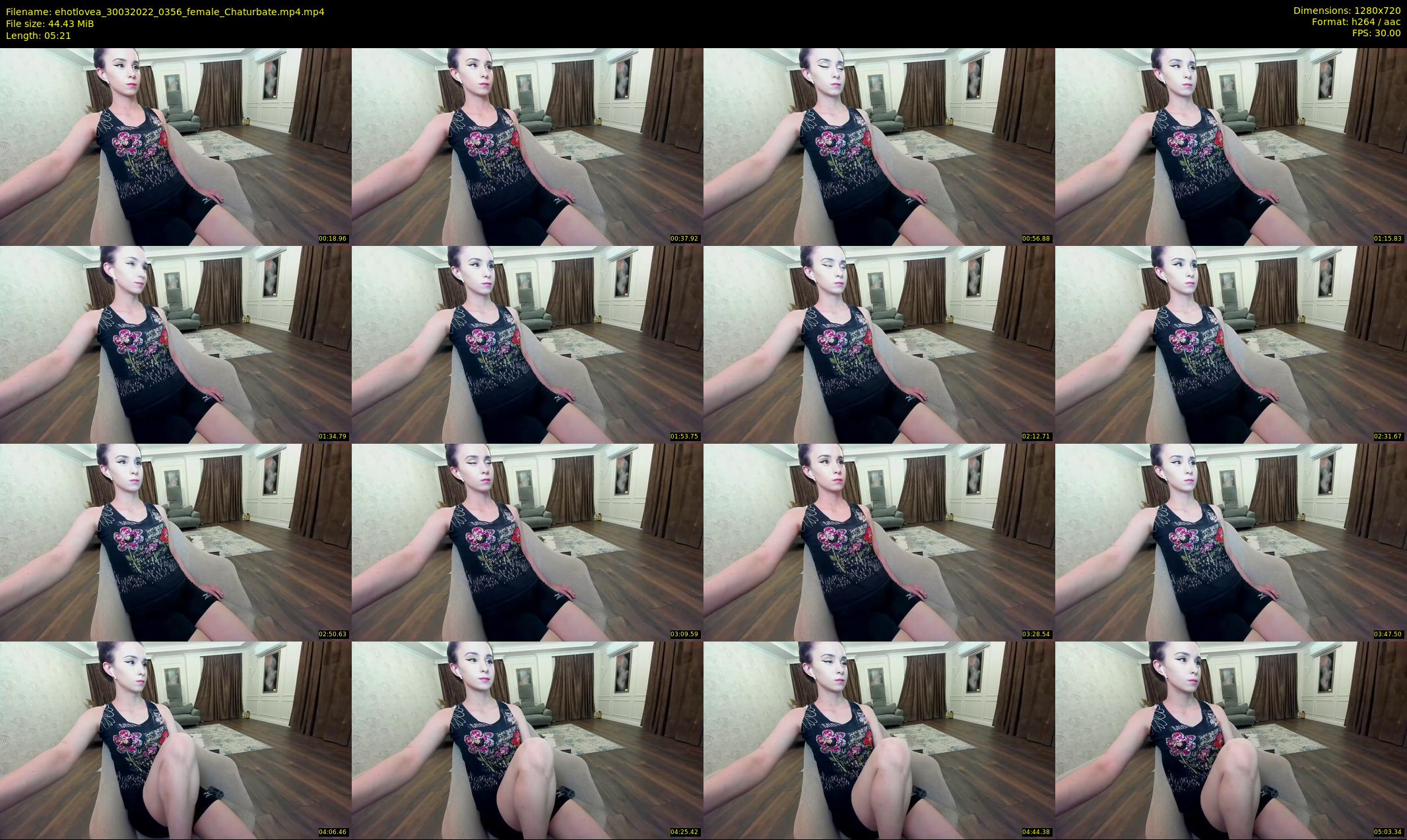 ehotlovea — 6 minute Chaturbate female cam show recording, 720p, Mar 30, 2022