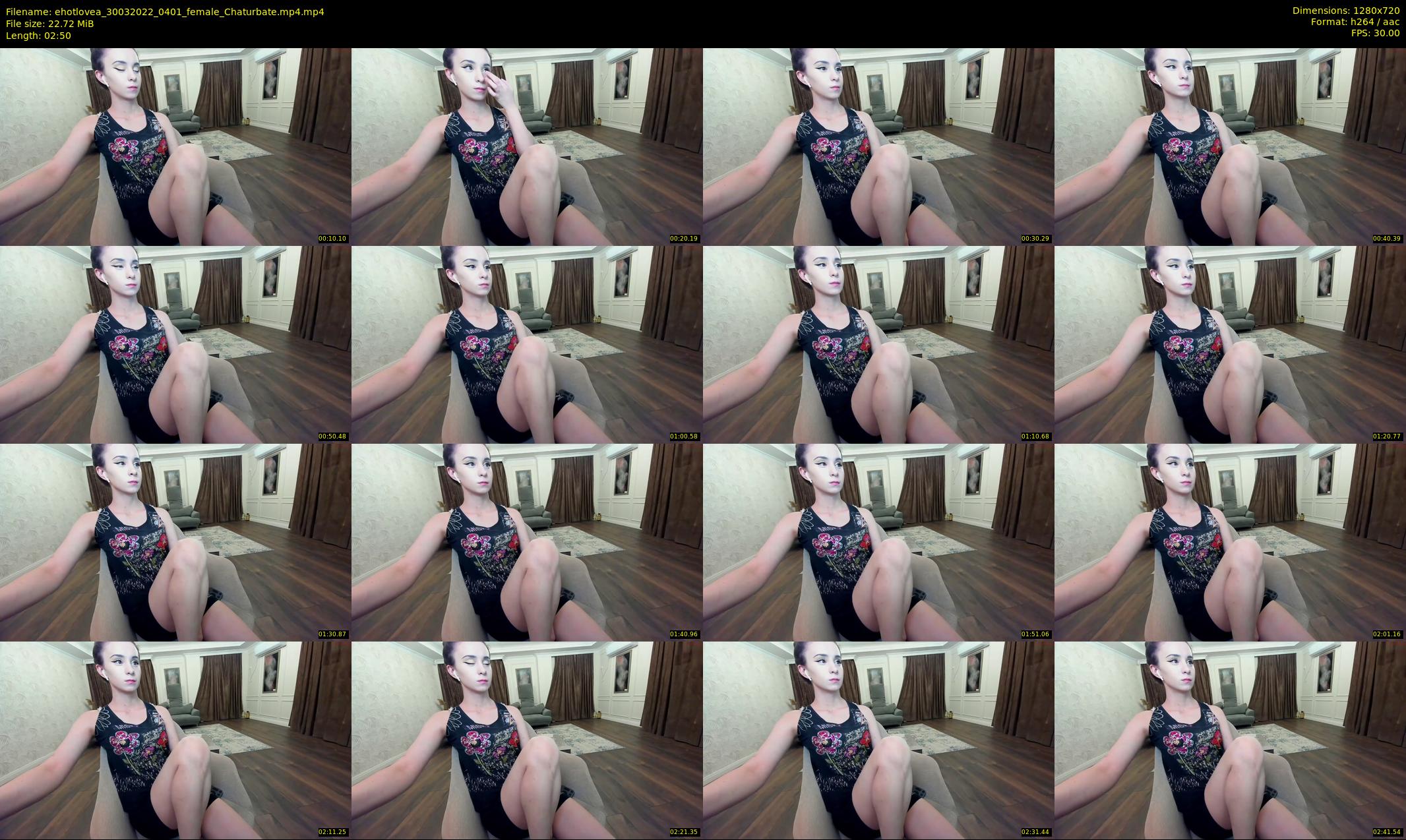 ehotlovea — 3 minute Chaturbate female cam show recording, 720p, Mar 30, 2022