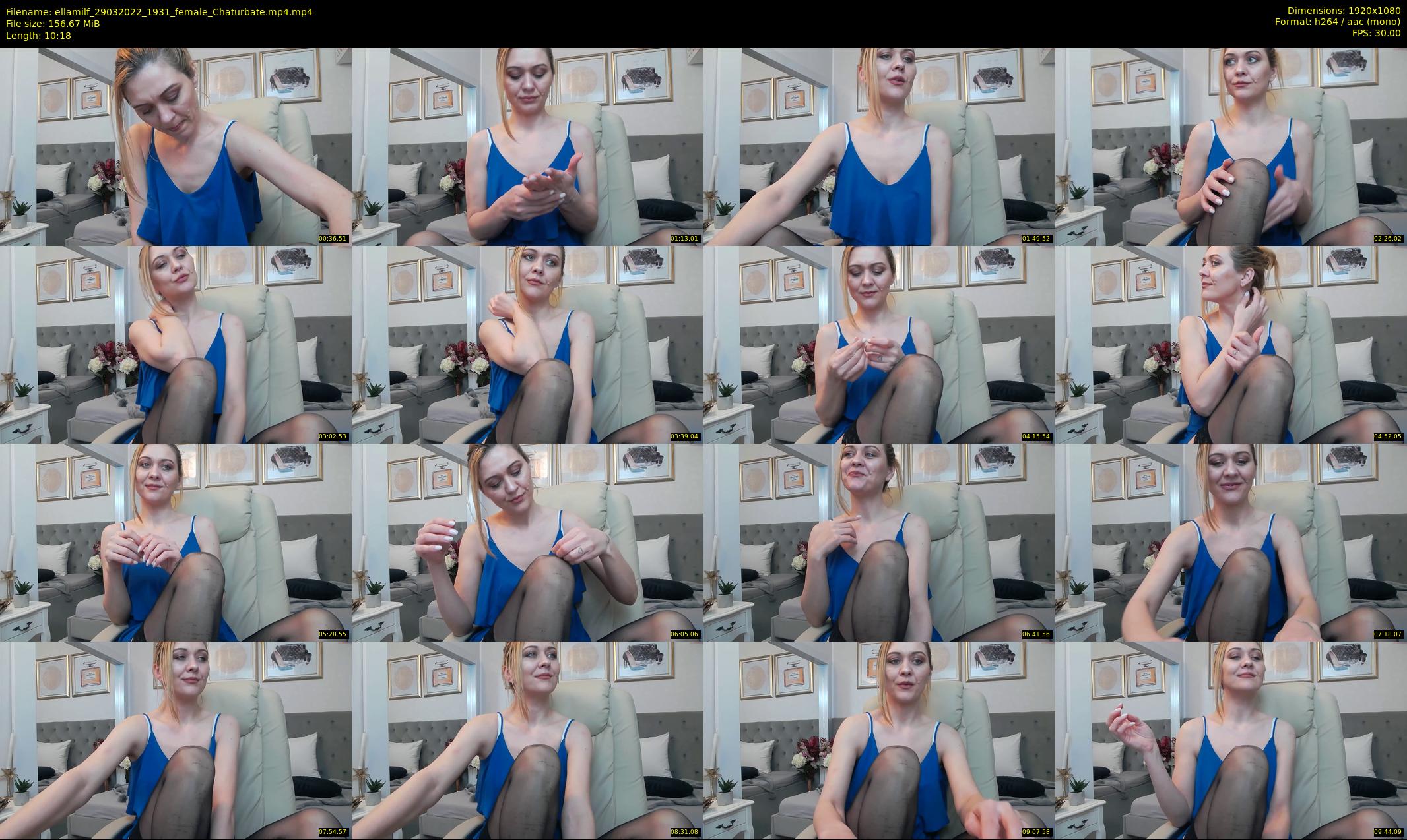 ellamilf — 11 minute Chaturbate female cam show recording, 1080p, Mar 29, 2022