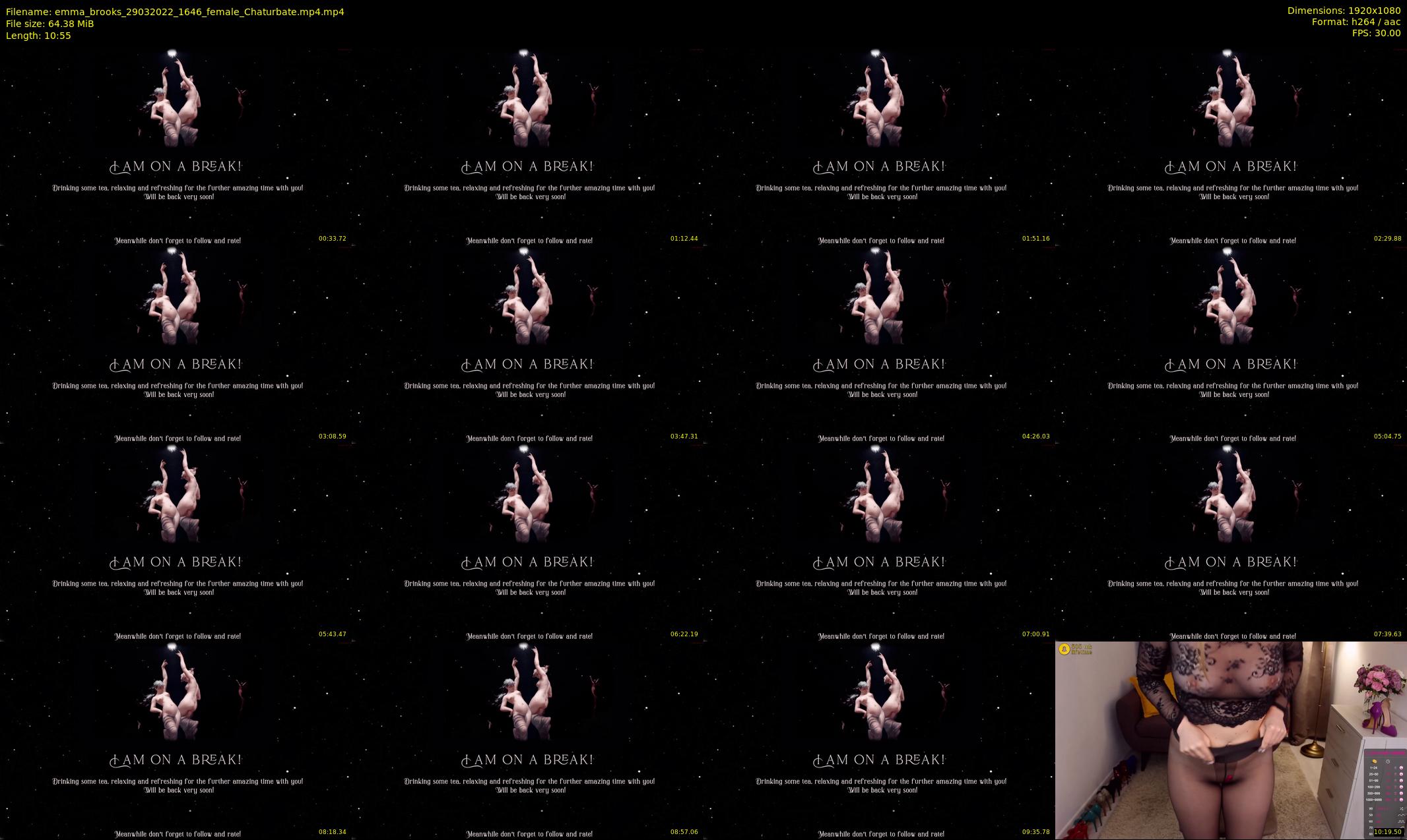 emma_brooks — 11 minute Chaturbate female cam show recording, 1080p, Mar 29, 2022