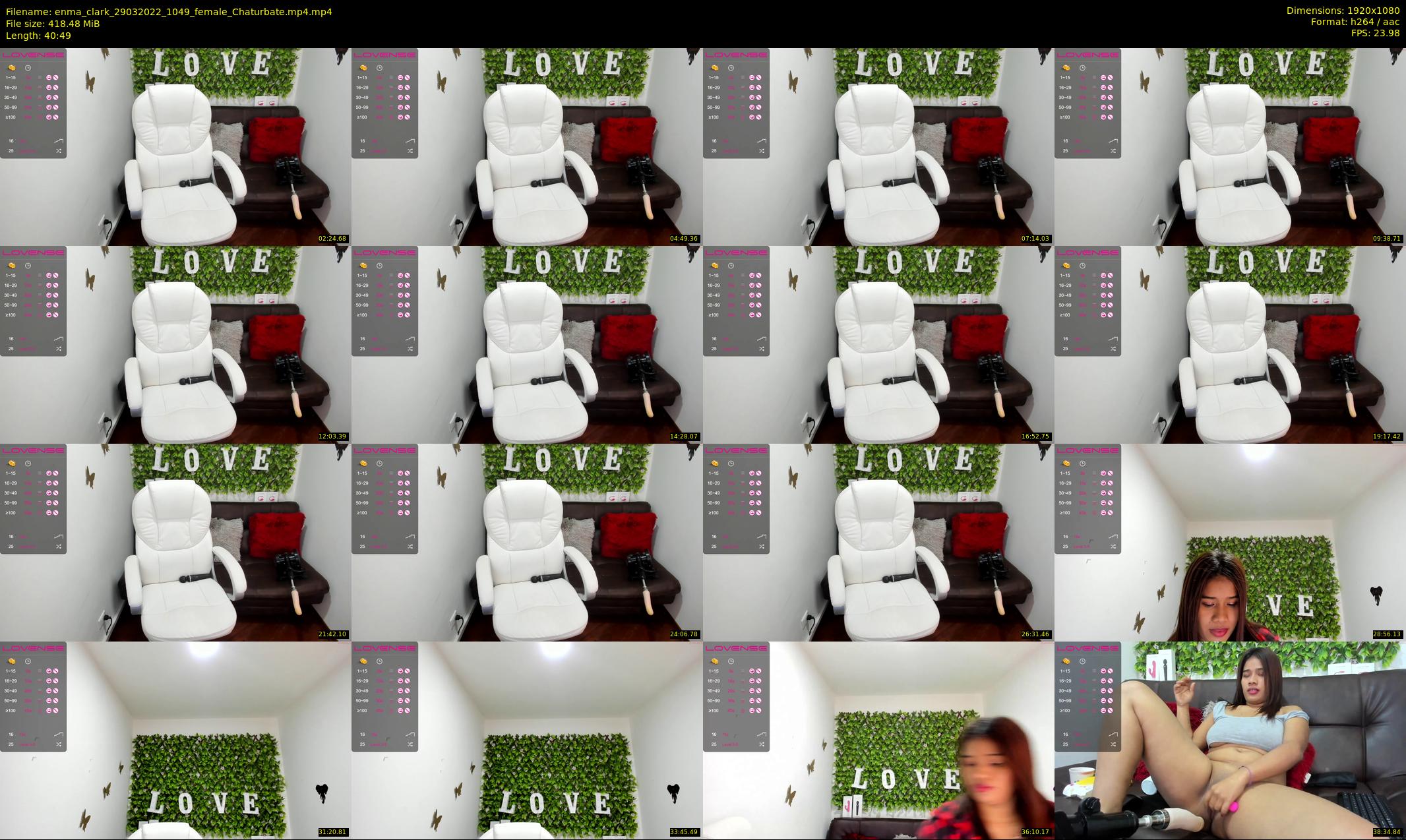enma_clark — 41 minute Chaturbate female cam show recording, 1080p, Mar 29, 2022