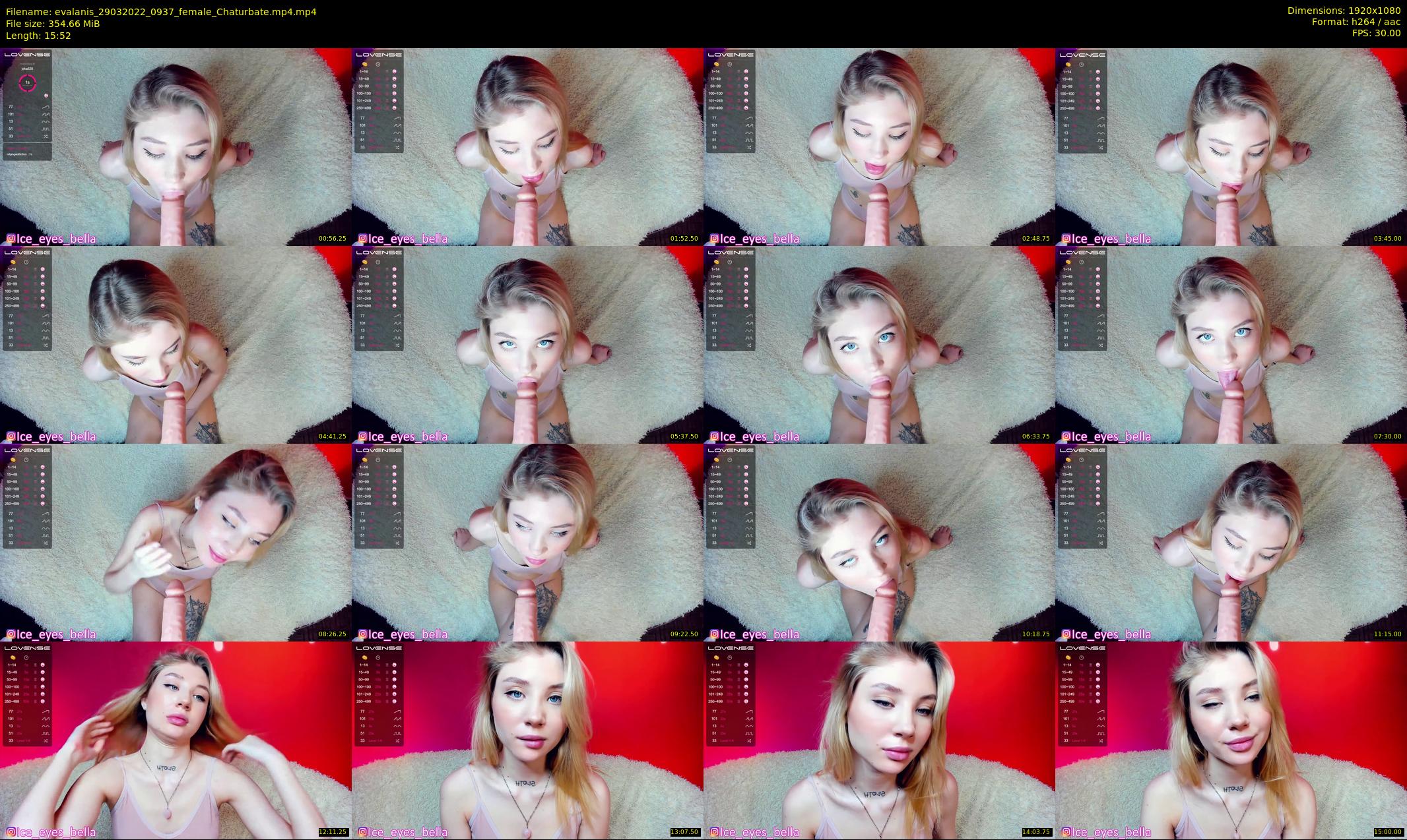 evalanis — 16 minute Chaturbate couple cam show recording, 1080p, Mar 29, 2022
