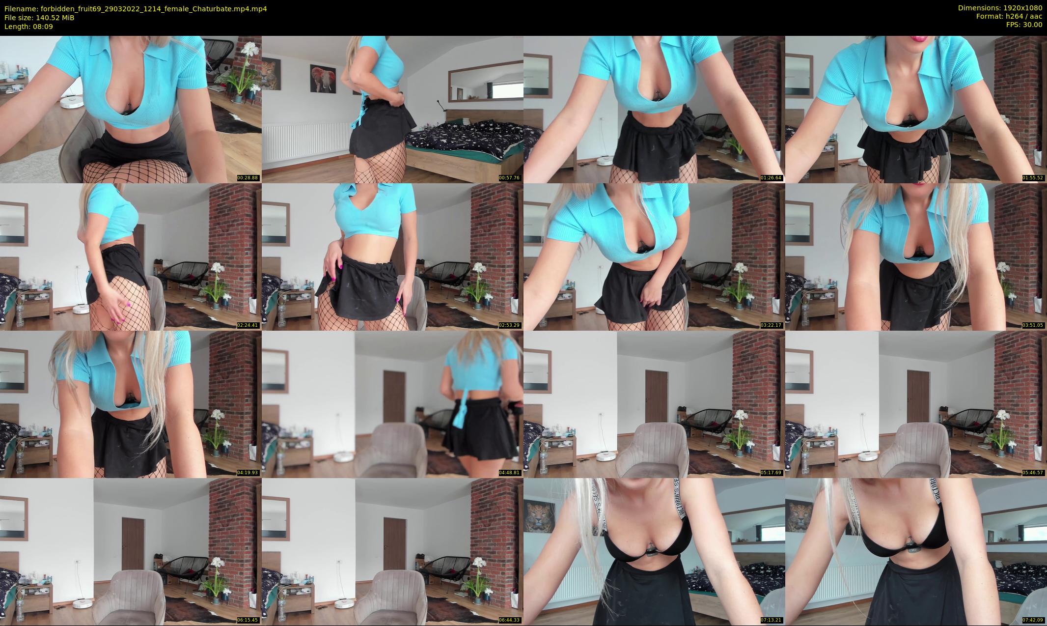 forbidden_fruit69 — 9 minute Chaturbate female cam show recording, 1080p, Mar 29, 2022