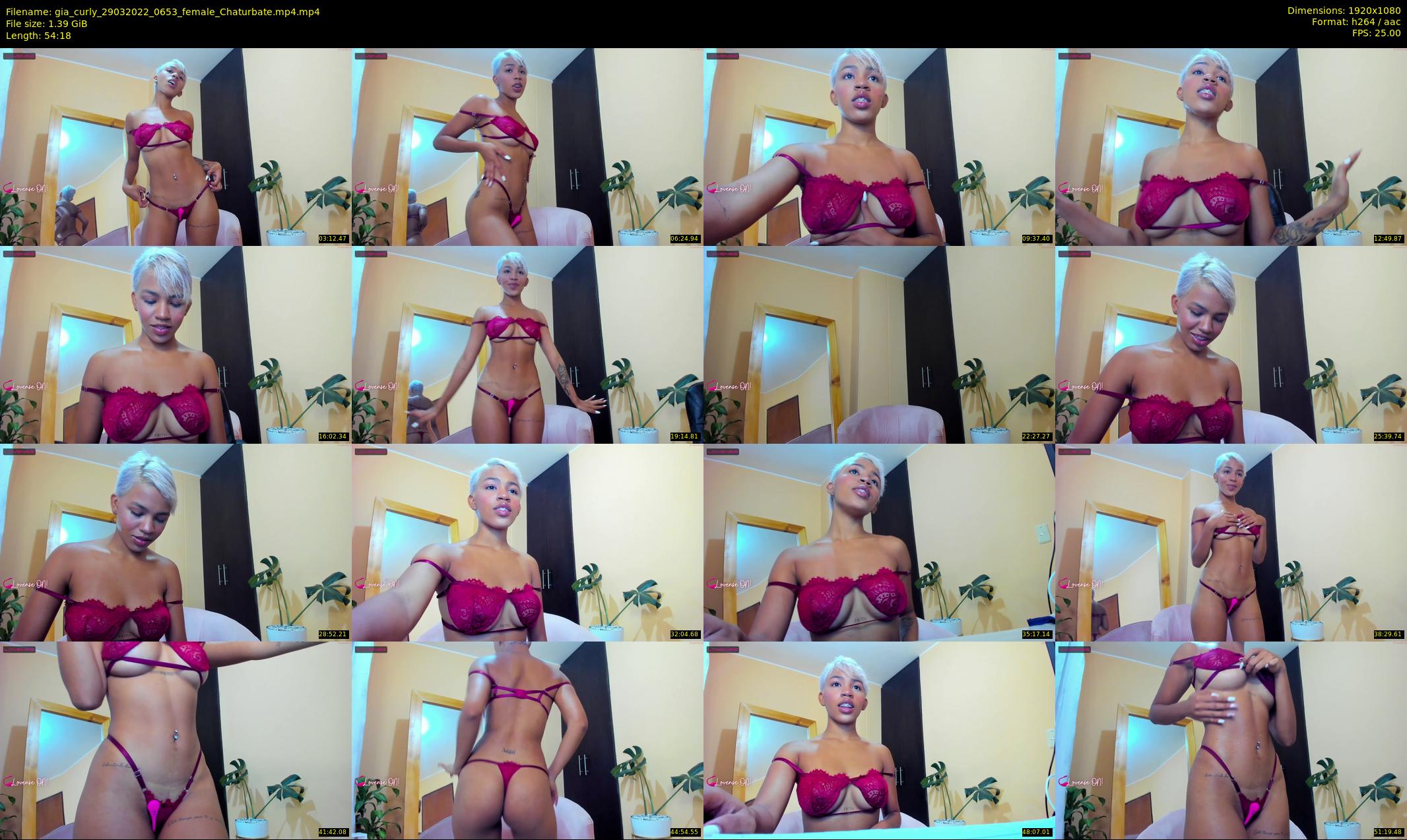 gia_curly — 55 minute Chaturbate female cam show recording, 1080p, Mar 29, 2022