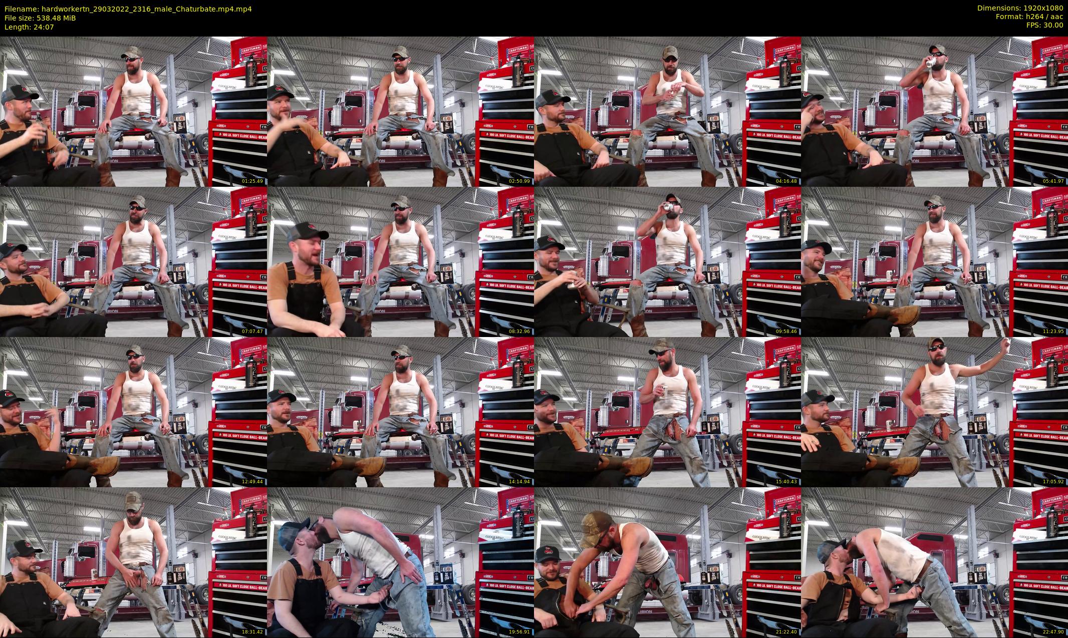 hardworkertn — 25 minute Chaturbate male cam show recording, 1080p, Mar 29, 2022
