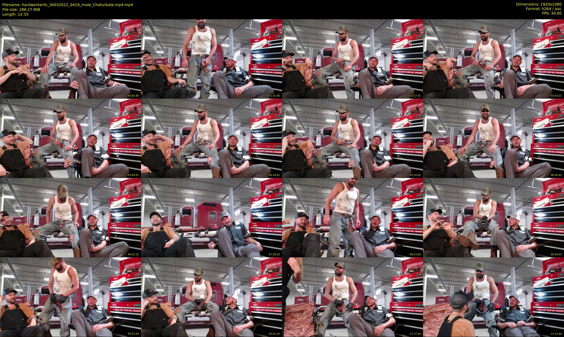 hardworkertn — 13 minute Chaturbate male cam show recording, 1080p, Mar 30, 2022