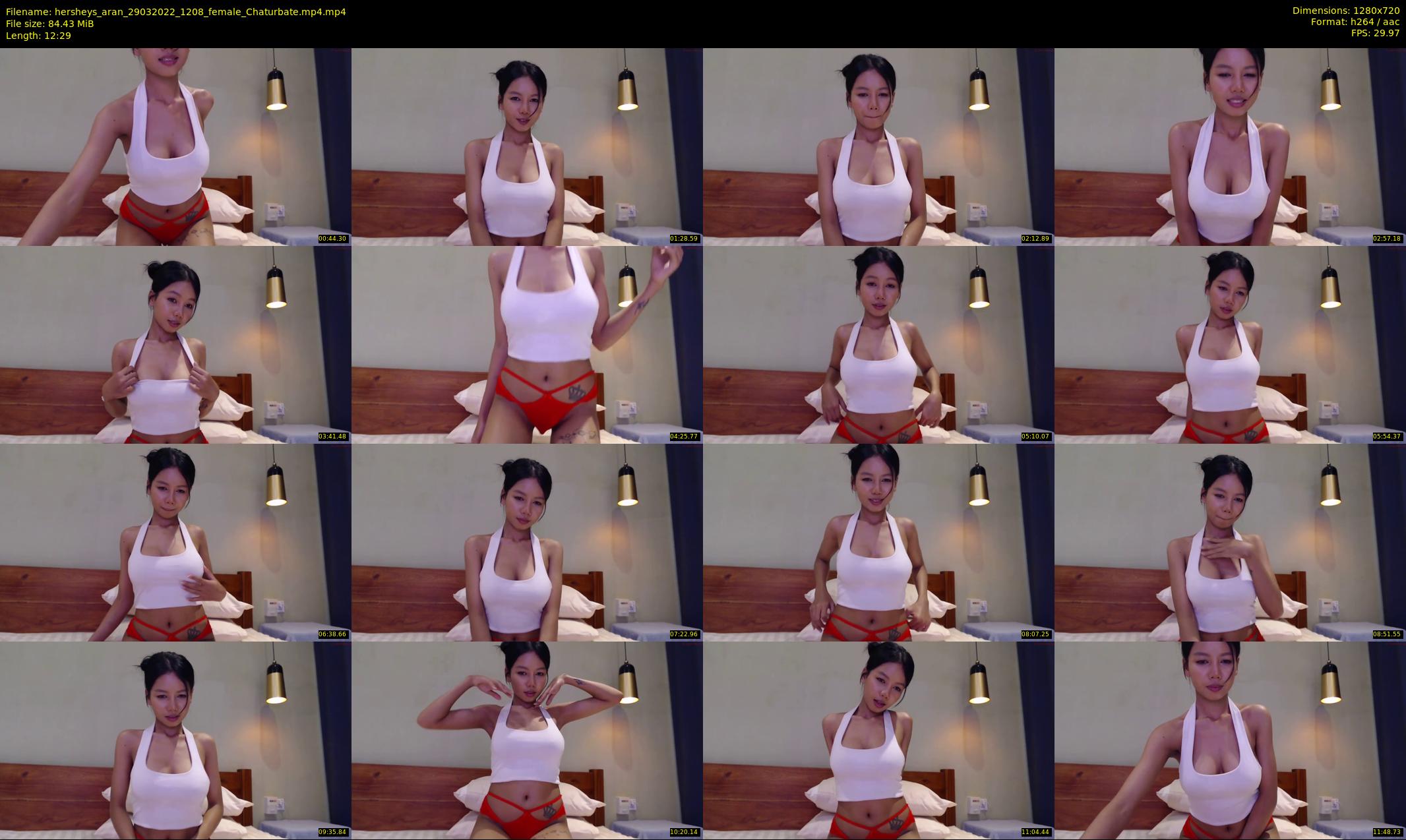hersheys_aran — 13 minute Chaturbate female cam show recording, 720p, Mar 29, 2022
