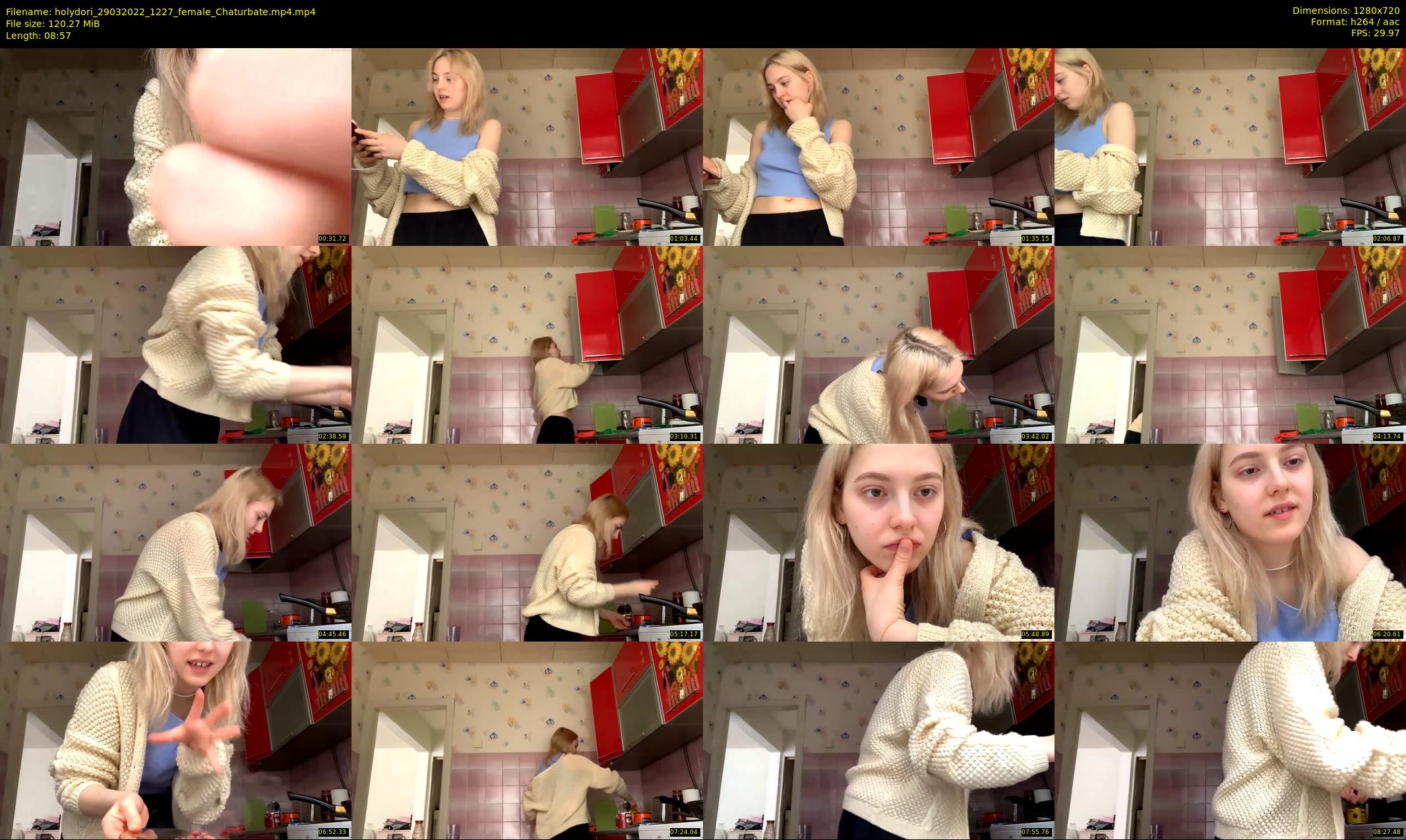 holydori — 9 minute Chaturbate female cam show recording, 720p, Mar 29, 2022