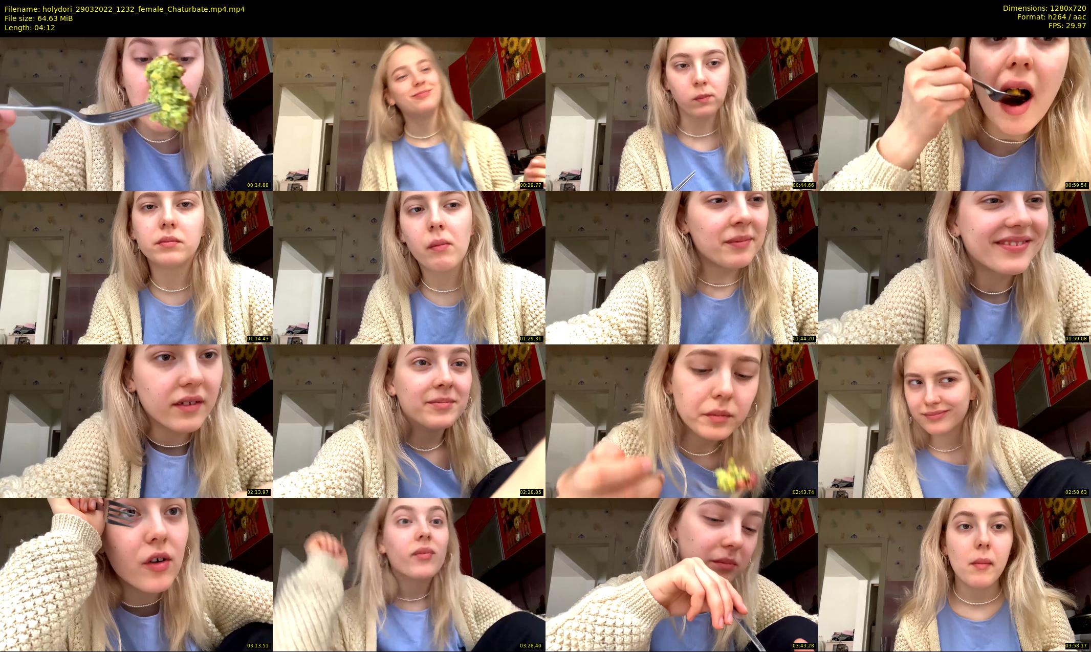 holydori — 5 minute Chaturbate female cam show recording, 720p, Mar 29, 2022
