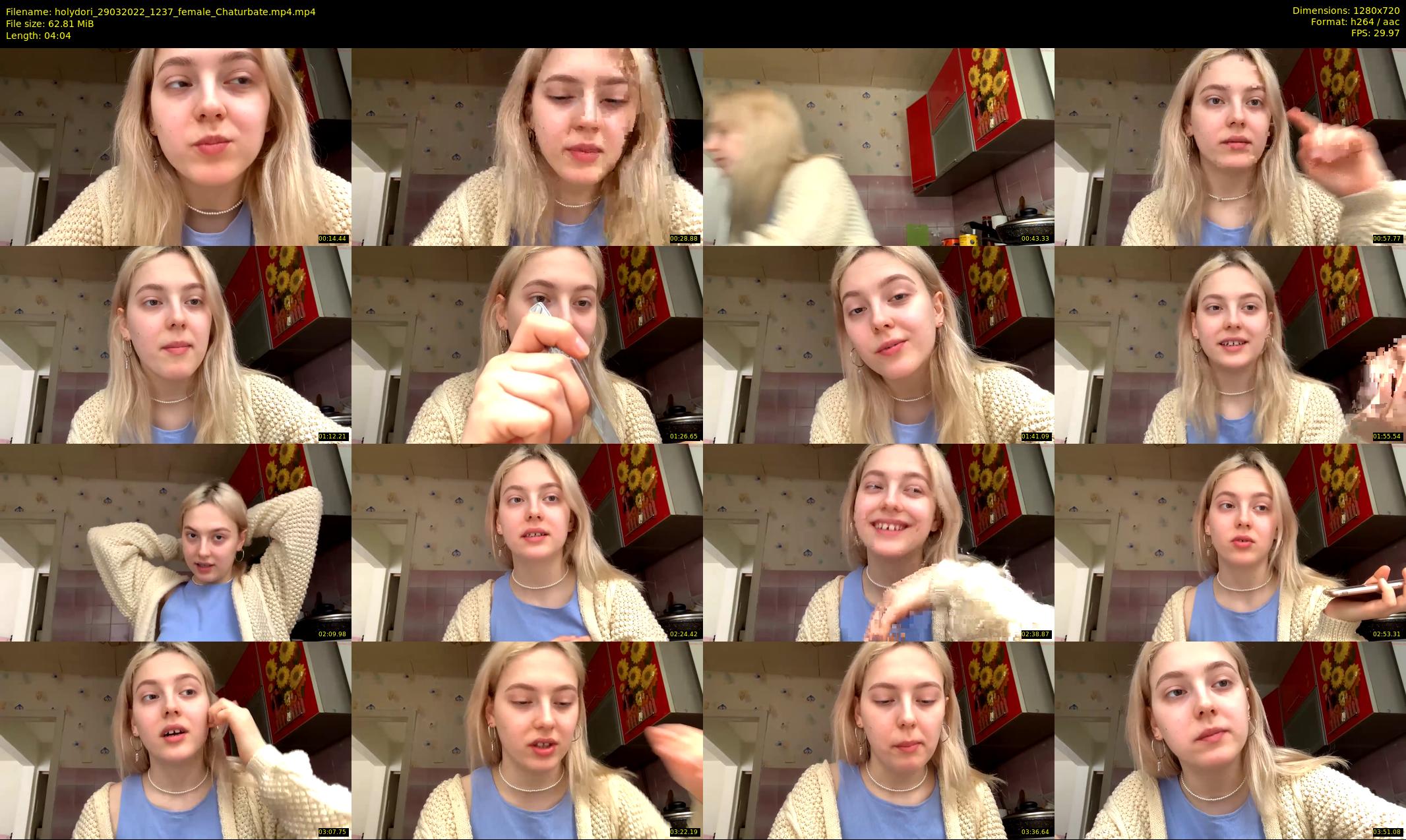 holydori — 5 minute Chaturbate female cam show recording, 720p, Mar 29, 2022