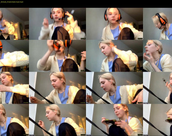 holydori — 3 minute Chaturbate female cam show recording, 720p, Mar 29, 2022