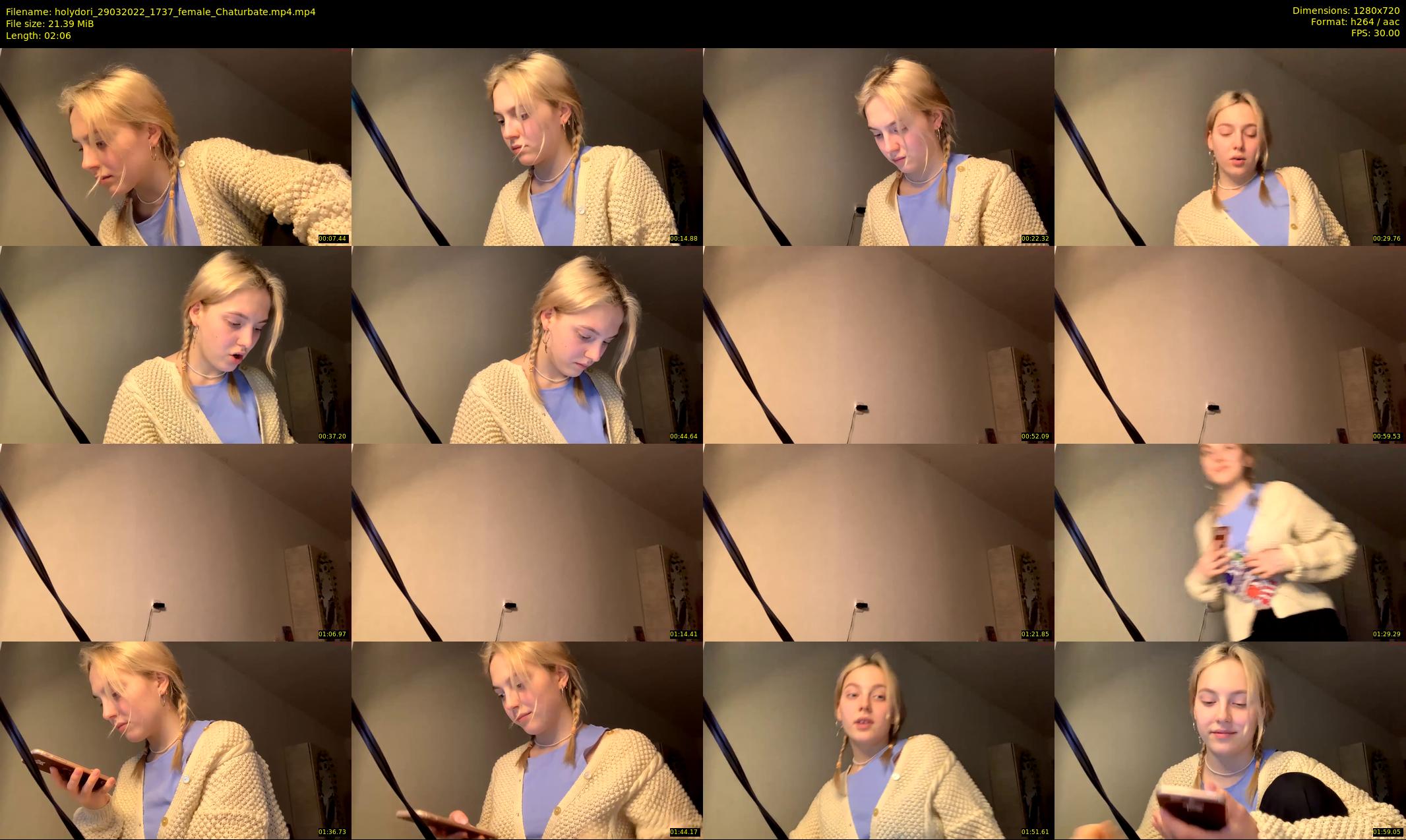 holydori — 3 minute Chaturbate female cam show recording, 720p, Mar 29, 2022