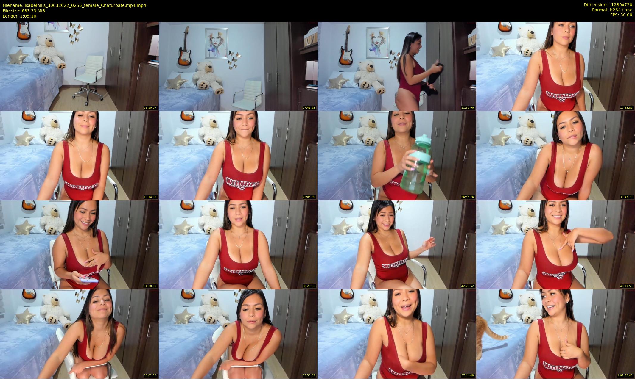 isabelhills — 66 minute Chaturbate female cam show recording, 720p, Mar 30, 2022