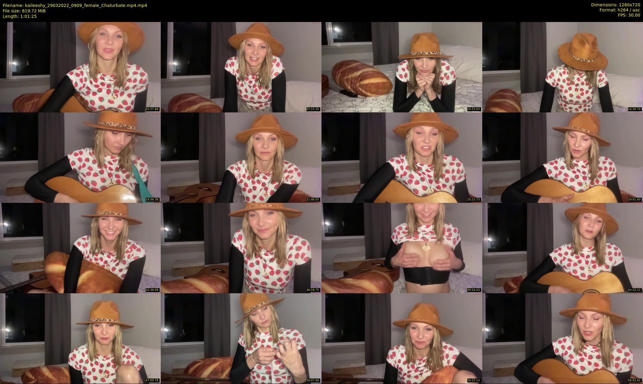 kaileeshy — 62 minute Chaturbate female cam show recording, 720p, Mar 29, 2022