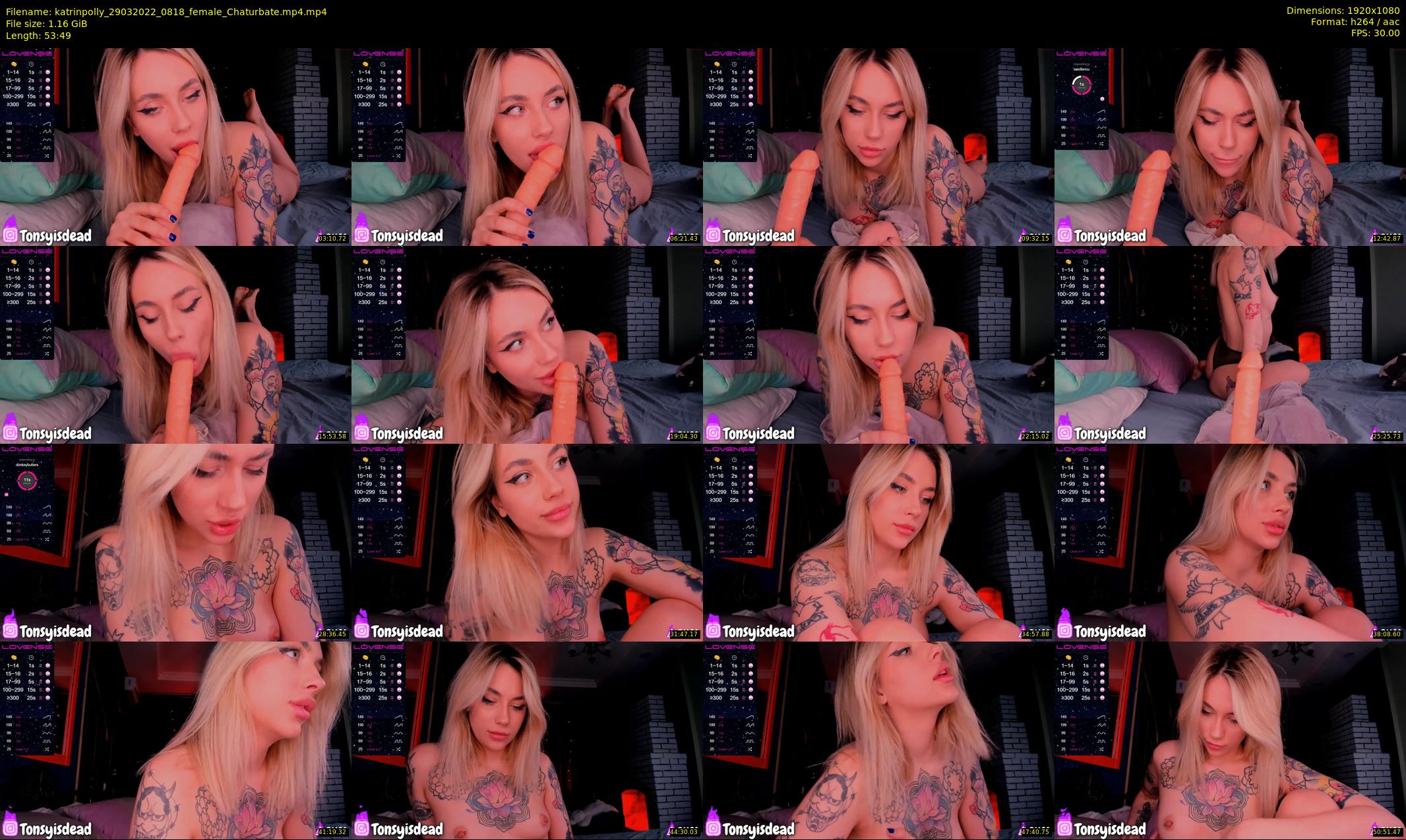 katrinpolly — 54 minute Chaturbate couple cam show recording, 1080p, Mar 29, 2022