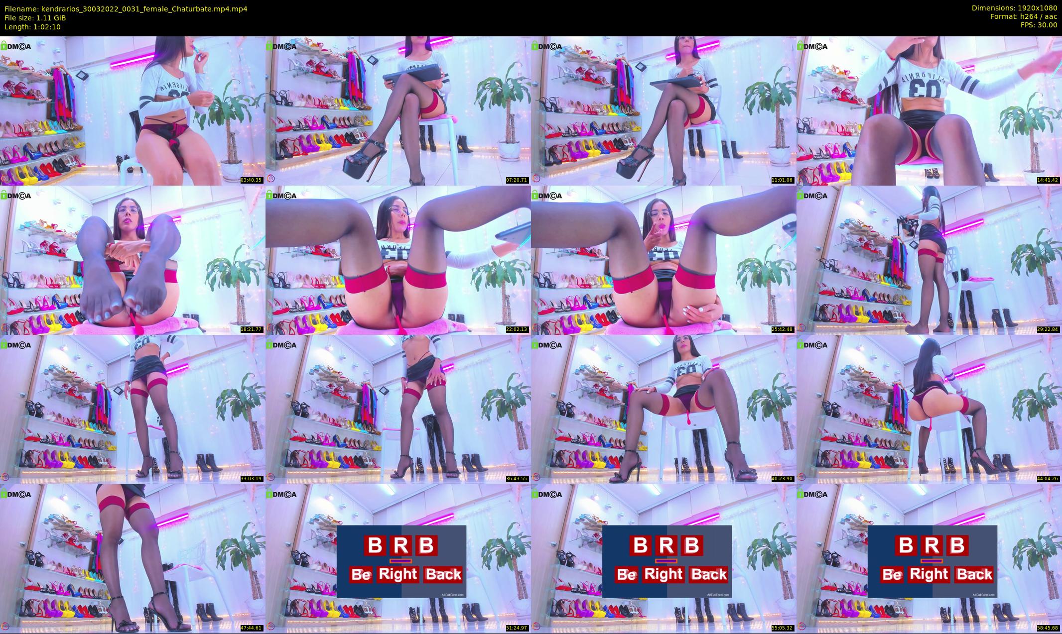 kendrarios — 63 minute Chaturbate female cam show recording, 1080p, Mar 30, 2022