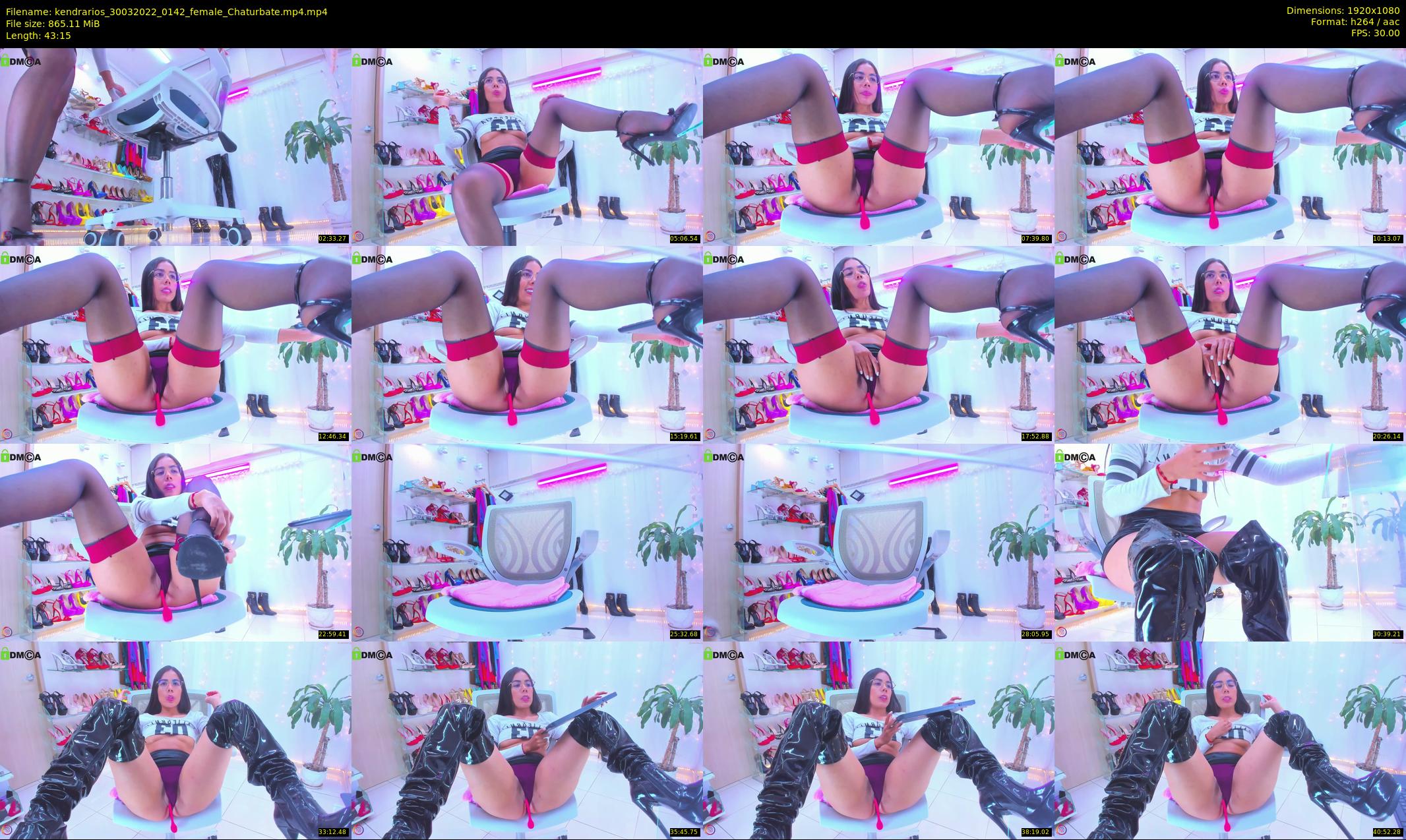 kendrarios — 44 minute Chaturbate female cam show recording, 1080p, Mar 30, 2022