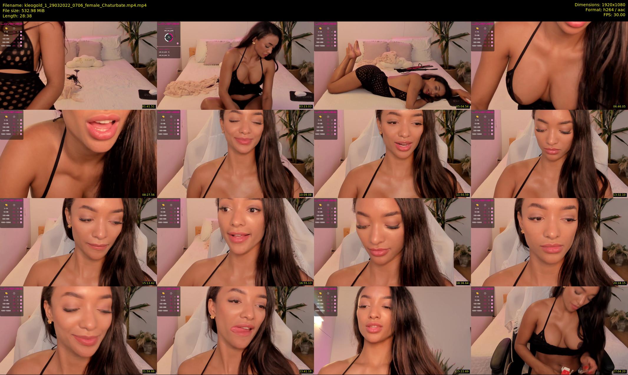 kleogold_1 — 29 minute Chaturbate female cam show recording, 1080p, Mar 29, 2022