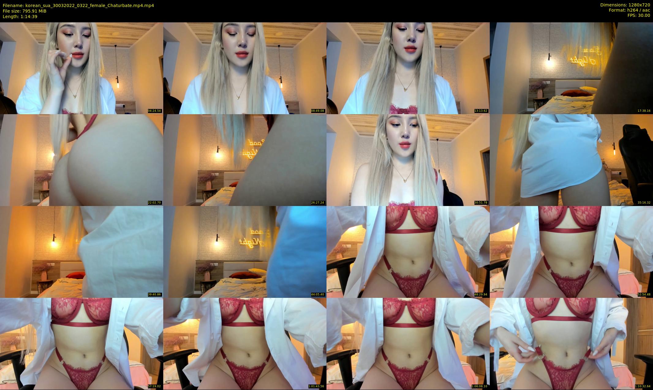 korean_sua — 75 minute Chaturbate female cam show recording, 720p, Mar 30, 2022