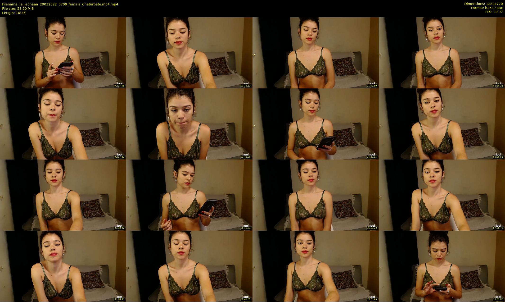 la_leonaaa — 11 minute Chaturbate female cam show recording, 720p, Mar 29, 2022