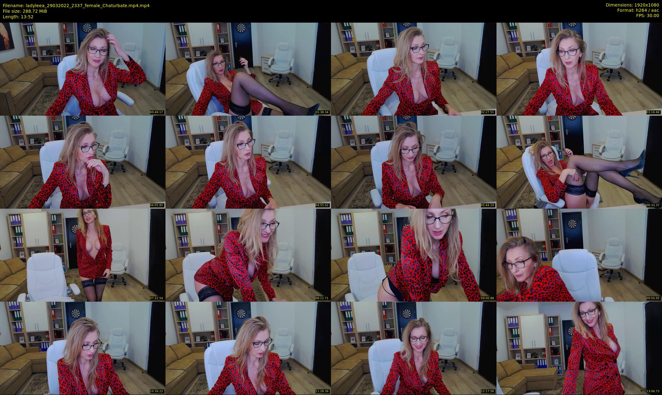 ladyleea — 14 minute Chaturbate female cam show recording, 1080p, Mar 29, 2022