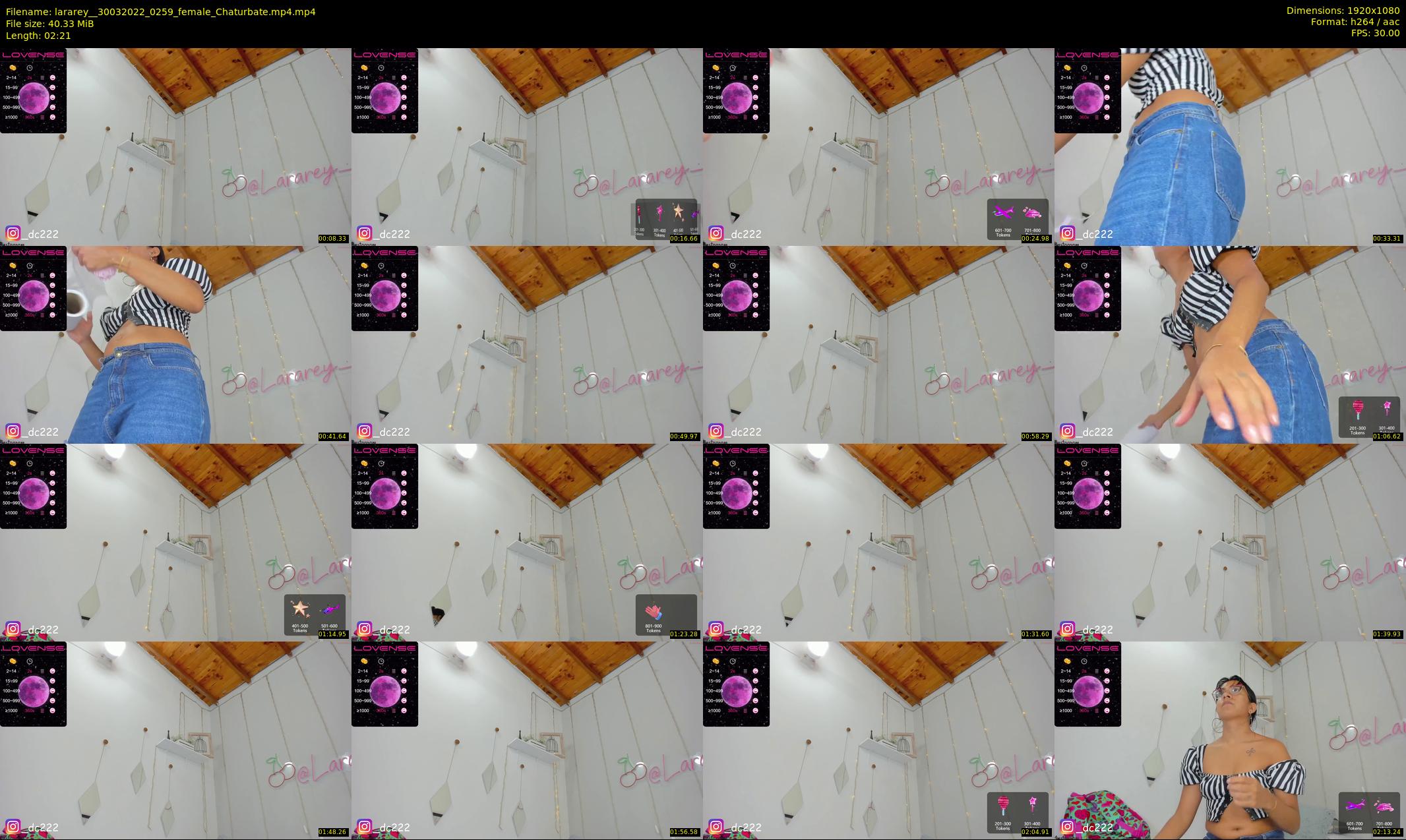 lararey_ — 3 minute Chaturbate female cam show recording, 1080p, Mar 30, 2022