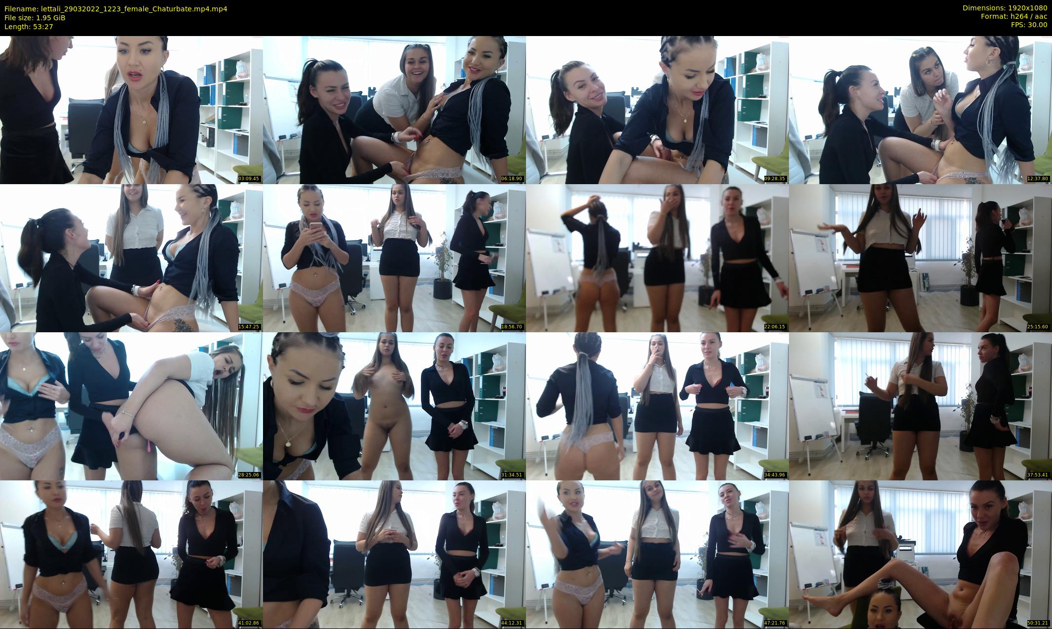 lettali — 54 minute Chaturbate female cam show recording, 1080p, Mar 29, 2022