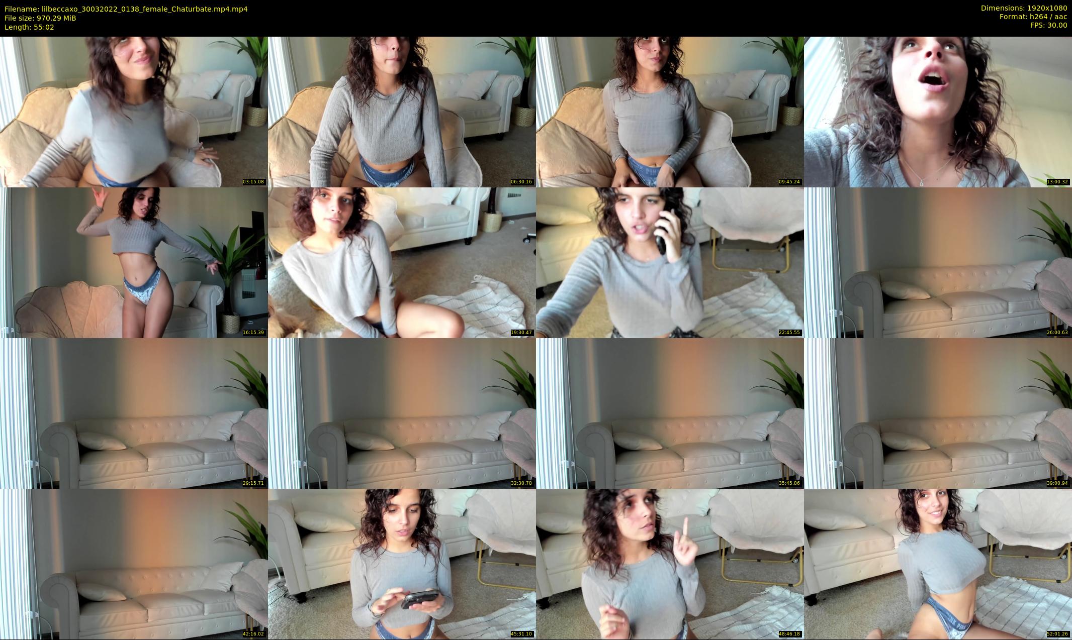 lilbeccaxo — 56 minute Chaturbate female cam show recording, 1080p, Mar 30, 2022
