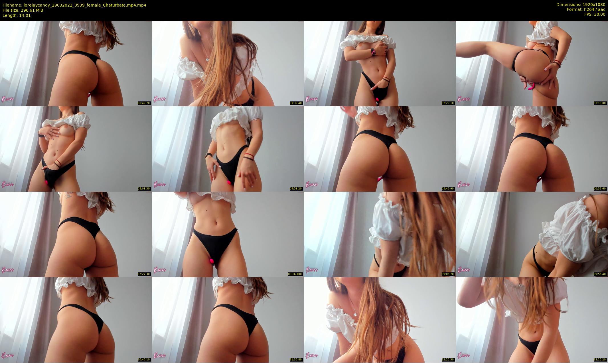 lorelaycandy — 15 minute Chaturbate female cam show recording, 1080p, Mar 29, 2022